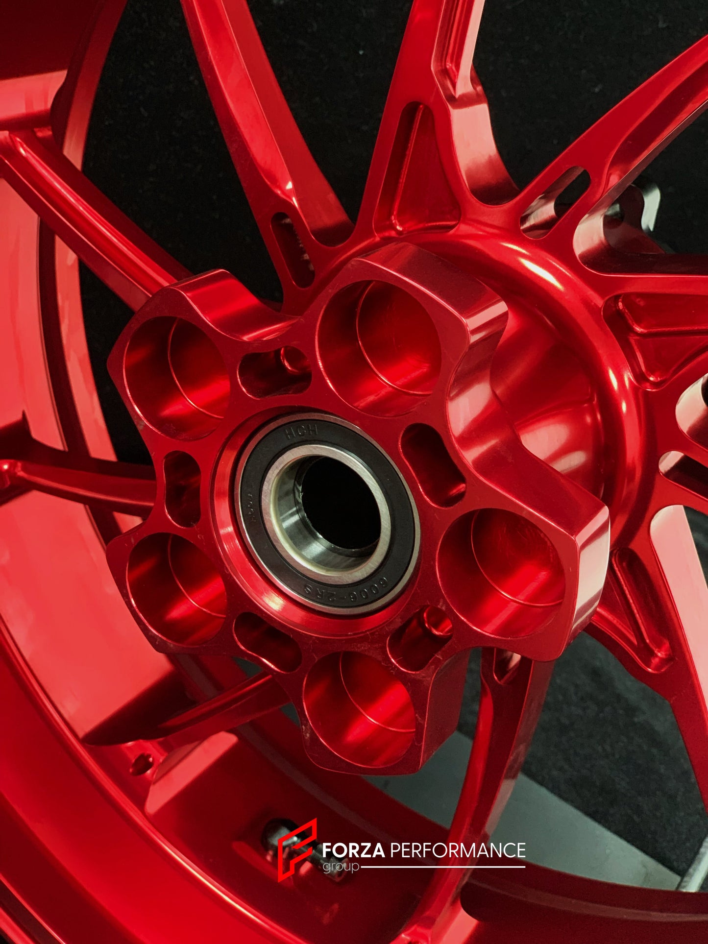 We manufacture premium quality forged motorcycle wheels rims for DUCATI PANIGALE V4 V4S V4R V4 SP2 in any design, size, color.

Wheel sizes (motorcycle spec):

Front: 3.5 x 17

Rear: 6 x 17

Weight:

Front: 4.05 kg (8.93 lbs)

Rear: 5.4 kg (11.9 lbs)


Finishing: Gloss Red

Forza Performance Group engineers and manufactures each forged motorcycle wheel individually per order. This ensures precise fitment, uncompromised strength, and unique styling. Whether for racing, touring, or daily use — our wheels are 