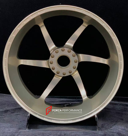 We manufacture premium quality forged motorcycle wheels rims for DUCATI MULTISTRADA V4 V4S V4RS V4 RALLY V4 PIKES PEAK in any design, size, color.

Wheel sizes (motorcycle spec):

Front: 3.0 x 19

Rear: 4.5 x 17

Weight:

Front: 3.6 kg (7.94 lbs)

Rear: 3.4 kg (7.5 lbs)


Finishing: Satin Gold

Forza Performance Group engineers and manufactures each forged motorcycle wheel individually per order. This ensures precise fitment, uncompromised strength, and unique styling. Whether for racing, touring, or daily 