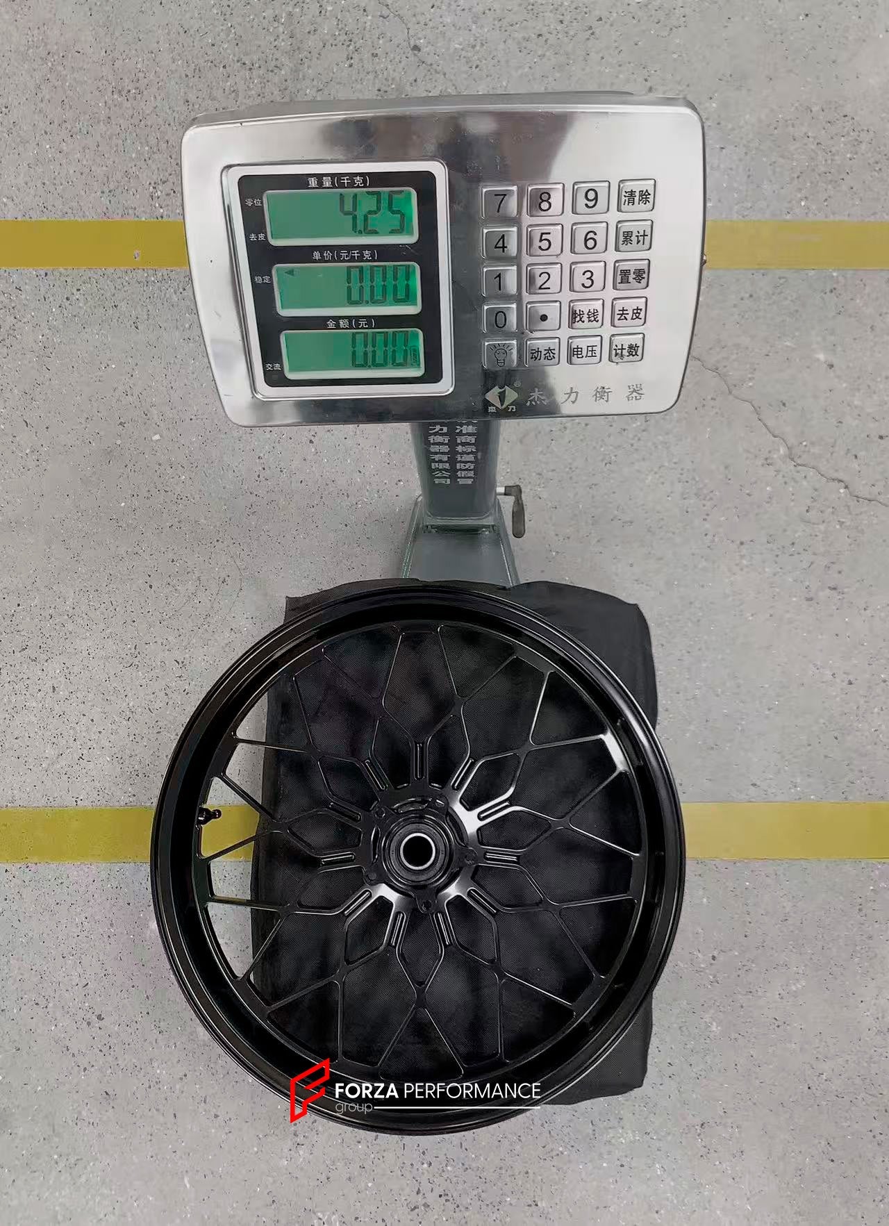 CUSTOM FORGED WHEELS RIMS F30 for DUCATI MULTISTRADA STREETFIGHTER V4RS V4 PIKES PEAK SPECIALE V4R V4S V4SP custom fit Ducati Lamborghini Special Edition Wheel Set