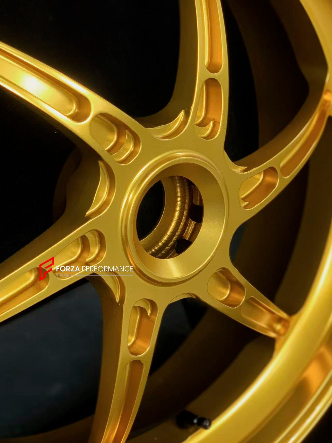 We manufacture premium quality forged motorcycle wheels rims for DUCATI PANIGALE V4 V4S V4R V4 SP2 in any design, size, color.

Wheel sizes (motorcycle spec):

Front: 3.5 x 17

Rear: 6 x 17

Weight:

Front: 3.3 kg (7.27 lbs)

Rear: 3.45 kg (7.6 lbs)


Finishing: Satin Gold

Forza Performance Group engineers and manufactures each forged motorcycle wheel individually per order. This ensures precise fitment, uncompromised strength, and unique styling. Whether for racing, touring, or daily use — our wheels are 