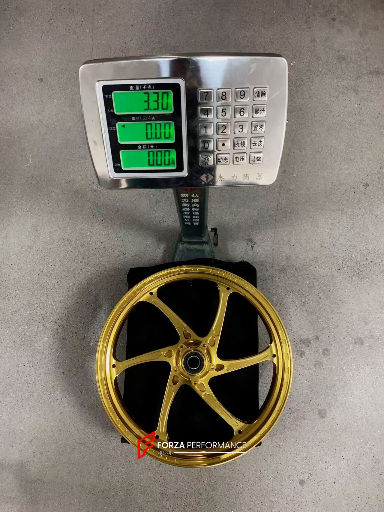 We manufacture premium quality forged motorcycle wheels rims for DUCATI PANIGALE V4 V4S V4R V4 SP2 in any design, size, color.

Wheel sizes (motorcycle spec):

Front: 3.5 x 17

Rear: 6 x 17

Weight:

Front: 3.3 kg (7.27 lbs)

Rear: 3.45 kg (7.6 lbs)


Finishing: Satin Gold

Forza Performance Group engineers and manufactures each forged motorcycle wheel individually per order. This ensures precise fitment, uncompromised strength, and unique styling. Whether for racing, touring, or daily use — our wheels are 