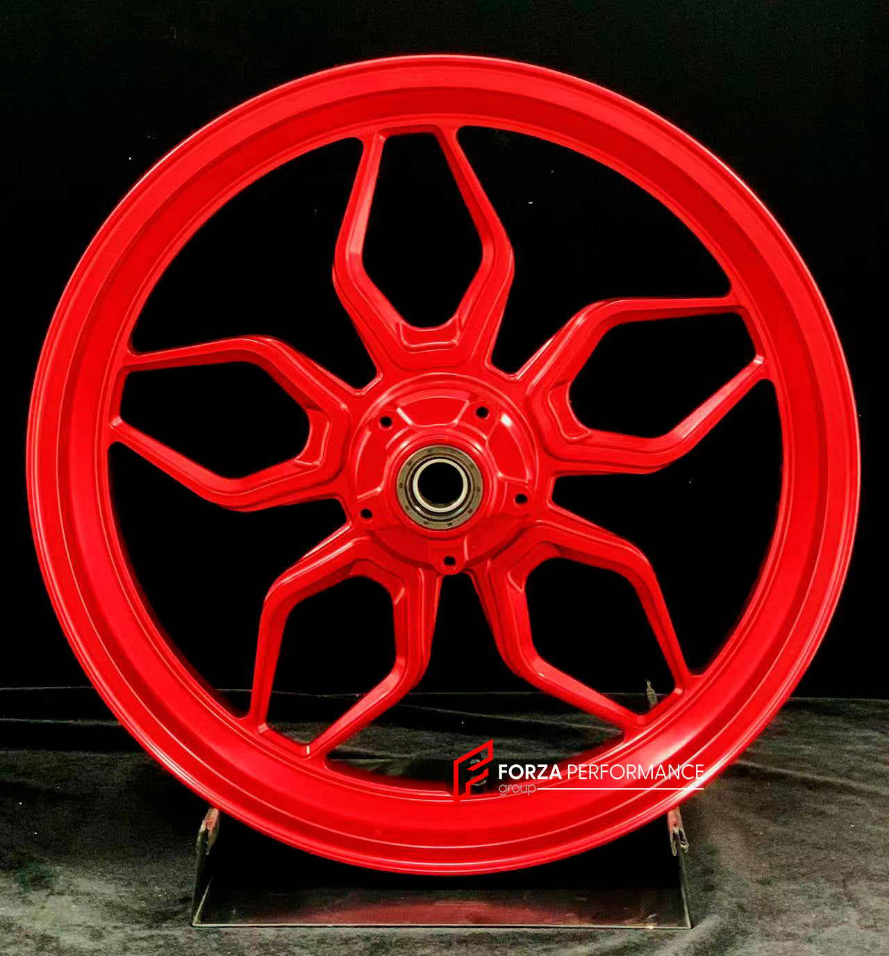 We manufacture premium quality forged motorcycle wheels rims for DUCATI PANIGALE V4 V4S V4R V4 SP2 in any design, size, color.

Wheel sizes (motorcycle spec):

Front: 3.5 x 17

Rear: 6 x 17

Weight:

Front: 4.3 kg (9.48 lbs)

Rear: 4.3 kg (9.48 lbs)


Finishing: Satin Red
