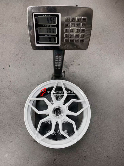 We manufacture premium quality forged motorcycle wheels rims for DUCATI PANIGALE V4 V4S V4R V4 SP2 in any design, size, color.

Wheel sizes (motorcycle spec):

Front: 3.5 x 17

Rear: 6 x 17

Weight:

Front: 4.45 kg (9.81 lbs)

Rear: 4.5 kg (9.92 lbs)


Finishing: Gloss White

Forza Performance Group engineers and manufactures each forged motorcycle wheel individually per order. This ensures precise fitment, uncompromised strength, and unique styling. Whether for racing, touring, or daily use — our wheels ar