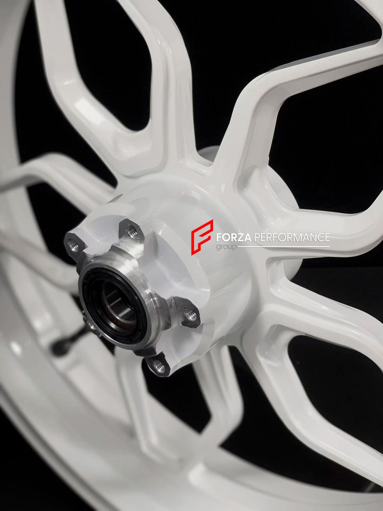 We manufacture premium quality forged motorcycle wheels rims for DUCATI PANIGALE V4 V4S V4R V4 SP2 in any design, size, color.

Wheel sizes (motorcycle spec):

Front: 3.5 x 17

Rear: 6 x 17

Weight:

Front: 4.45 kg (9.81 lbs)

Rear: 4.5 kg (9.92 lbs)


Finishing: Gloss White

Forza Performance Group engineers and manufactures each forged motorcycle wheel individually per order. This ensures precise fitment, uncompromised strength, and unique styling. Whether for racing, touring, or daily use — our wheels ar