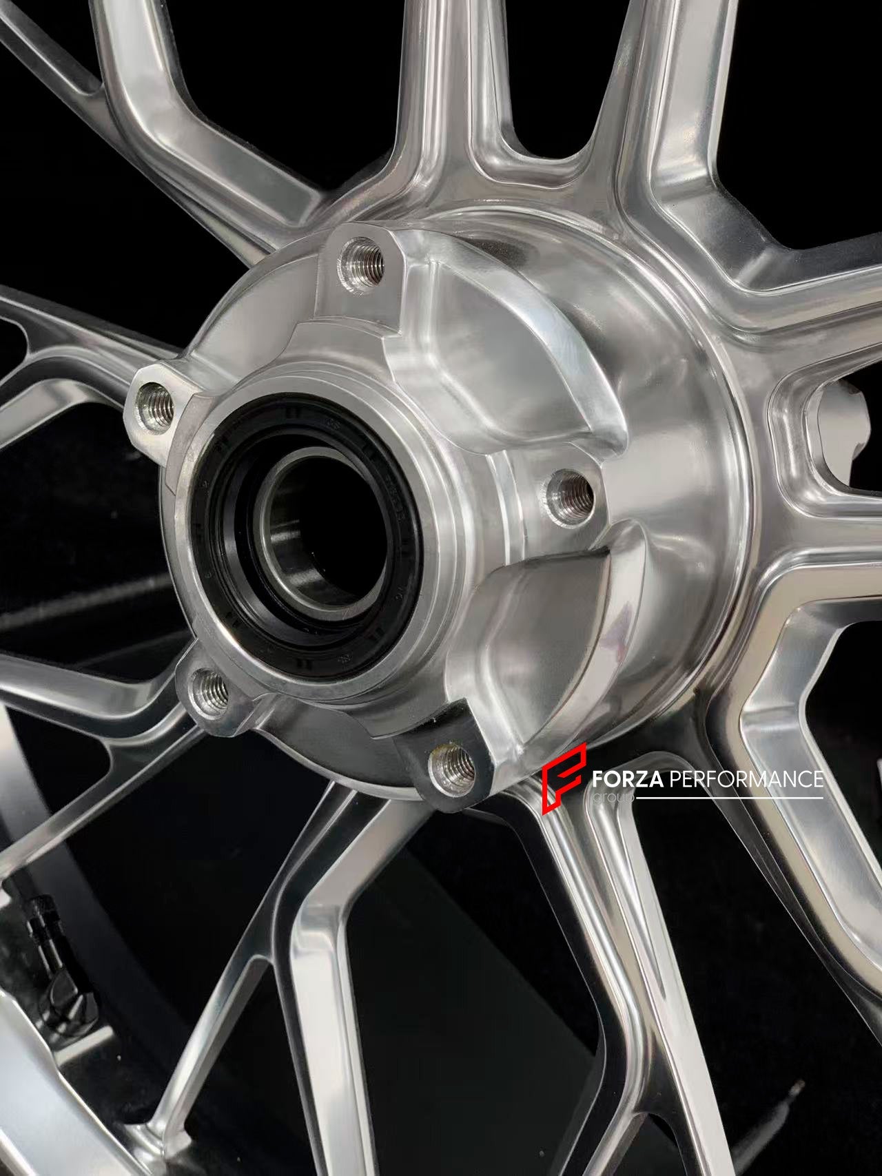 We manufacture premium quality forged motorcycle wheels rims for DUCATI PANIGALE V4 V4S V4R V4 SP2 in any design, size, color.

Wheel sizes (motorcycle spec):

Front: 3.5 x 17

Rear: 6 x 17

Weight:

Front: 4.1 kg (9.04 lbs)

Rear: 4.2 kg (9.26 lbs)


Finishing: Polished

Forza Performance Group engineers and manufactures each forged motorcycle wheel individually per order. This ensures precise fitment, uncompromised strength, and unique styling. Whether for racing, touring, or daily use — our wheels are bu