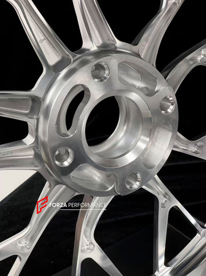 We manufacture premium quality forged motorcycle wheels rims for DUCATI PANIGALE V4 V4S V4R V4 SP2 in any design, size, color.

Wheel sizes (motorcycle spec):

Front: 3.5 x 17

Rear: 6 x 17

Weight:

Front: 4.1 kg (9.04 lbs)

Rear: 4.2 kg (9.26 lbs)


Finishing: Polished

Forza Performance Group engineers and manufactures each forged motorcycle wheel individually per order. This ensures precise fitment, uncompromised strength, and unique styling. Whether for racing, touring, or daily use — our wheels are bu