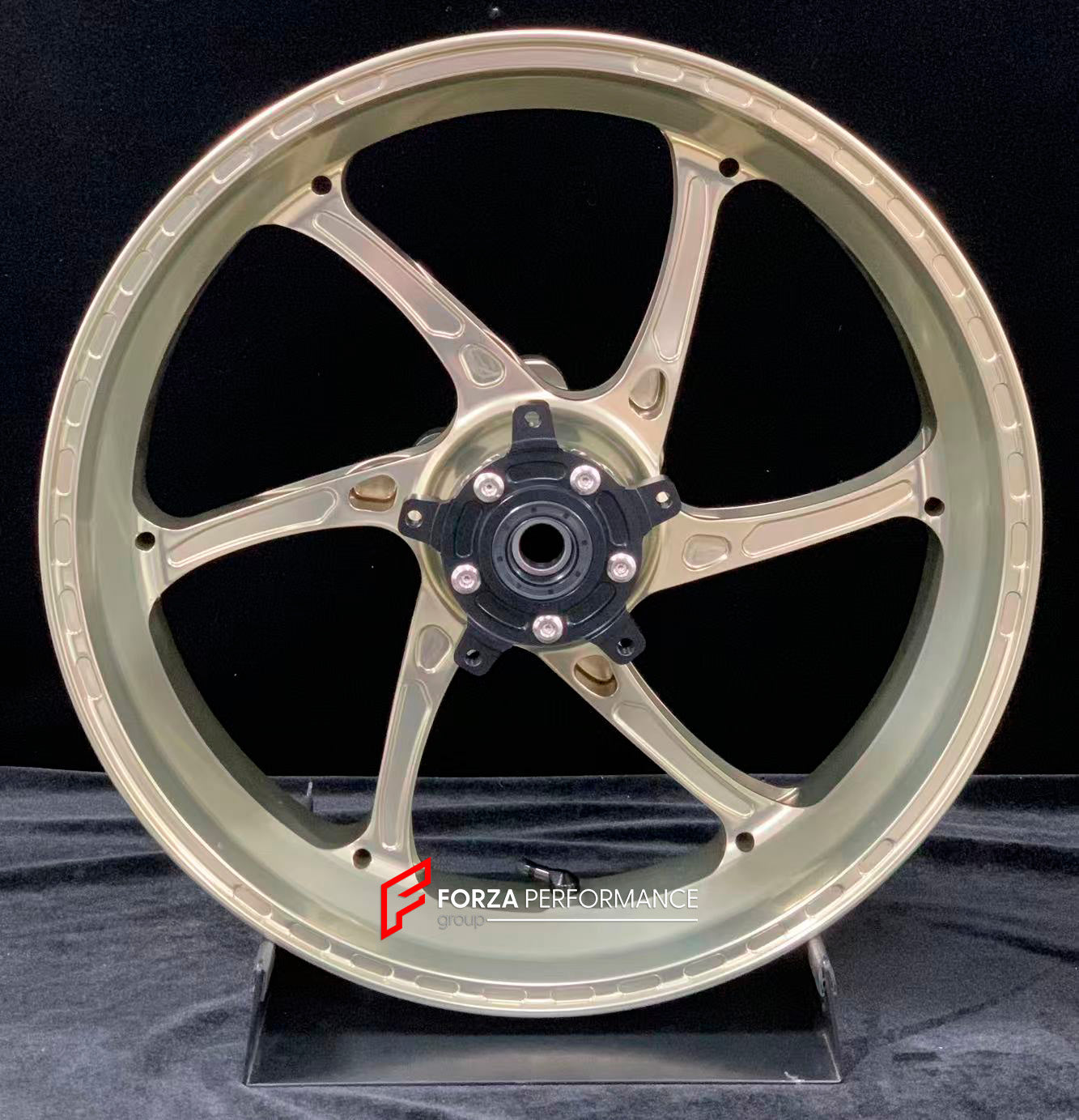 We manufacture premium quality forged motorcycle wheels rims for APRILIA RS660 in any design, size, color.

Wheel sizes (motorcycle spec):

Front: 3.5 x 17

Rear: 5.5 x 17

Weight:

Front: 3.75 kg (8.27 lbs)

Rear: 4.55 kg (10.03 lbs)


Finishing: Gloss Bronze

Forza Performance Group engineers and manufactures each forged motorcycle wheel individually per order. This ensures precise fitment, uncompromised strength, and unique styling. Whether for racing, touring, or daily use — our wheels are built for bot