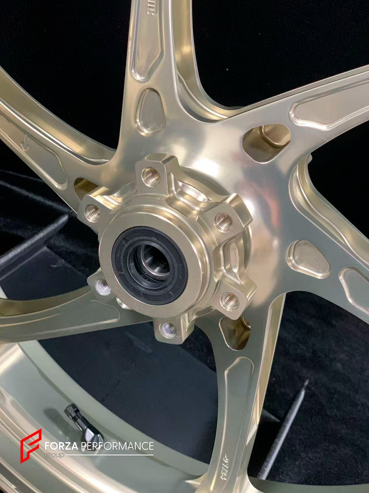 We manufacture premium quality forged motorcycle wheels rims for APRILIA RS660 in any design, size, color.

Wheel sizes (motorcycle spec):

Front: 3.5 x 17

Rear: 5.5 x 17

Weight:

Front: 3.75 kg (8.27 lbs)

Rear: 4.55 kg (10.03 lbs)


Finishing: Gloss Bronze

Forza Performance Group engineers and manufactures each forged motorcycle wheel individually per order. This ensures precise fitment, uncompromised strength, and unique styling. Whether for racing, touring, or daily use — our wheels are built for bot