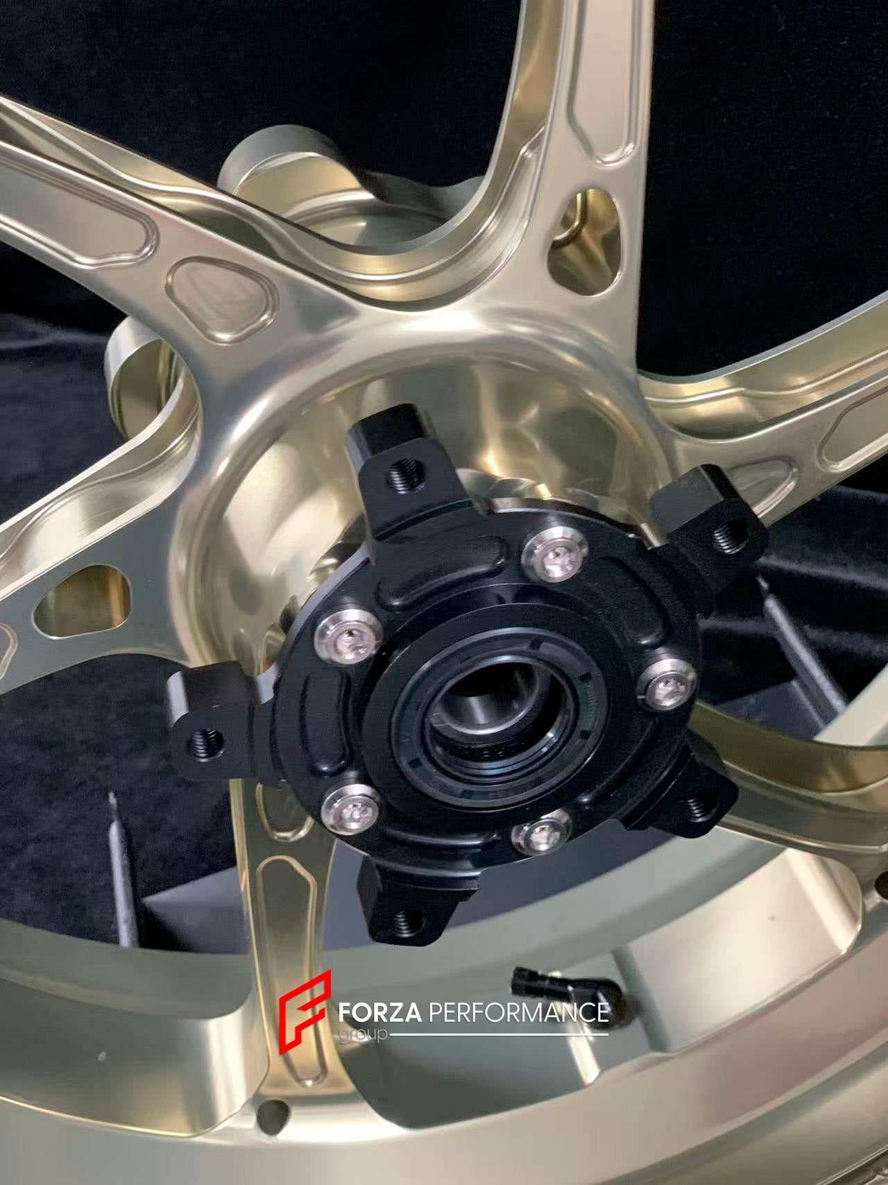 We manufacture premium quality forged motorcycle wheels rims for APRILIA RS660 in any design, size, color.

Wheel sizes (motorcycle spec):

Front: 3.5 x 17

Rear: 5.5 x 17

Weight:

Front: 3.75 kg (8.27 lbs)

Rear: 4.55 kg (10.03 lbs)


Finishing: Gloss Bronze

Forza Performance Group engineers and manufactures each forged motorcycle wheel individually per order. This ensures precise fitment, uncompromised strength, and unique styling. Whether for racing, touring, or daily use — our wheels are built for bot