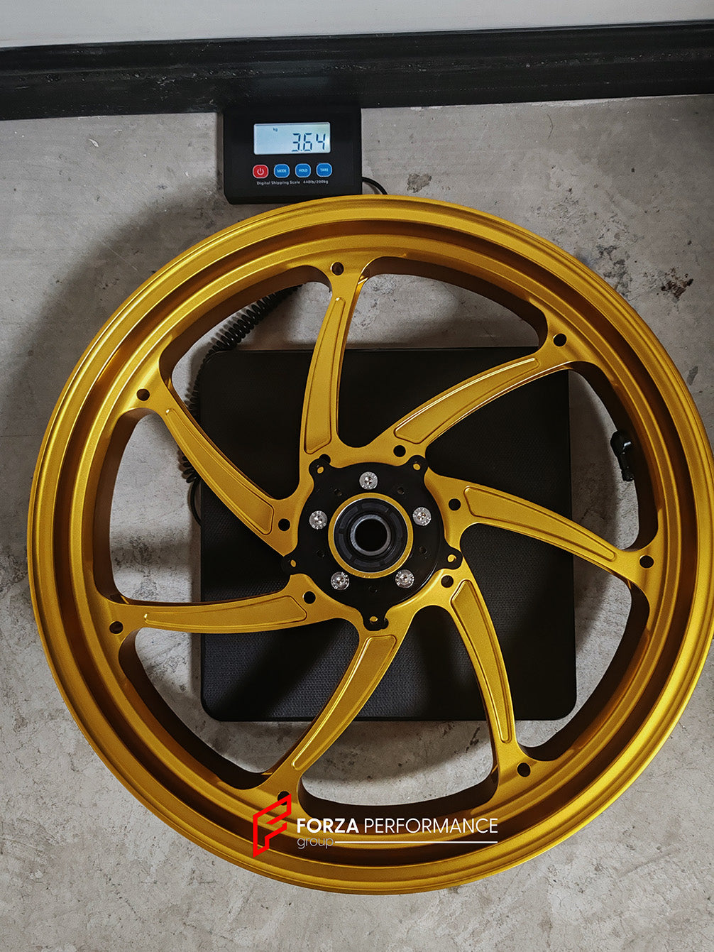 We manufacture premium quality forged motorcycle wheels rims for HONDA FORZA 750 in any design, size, color.

Wheel sizes (motorcycle spec):

Front: 3.5 x 17

Rear: 4.5 x 15

Weight:

Front: 3.65 kg (8.05 lbs)

Rear: 3.64 kg (8.02 lbs)


Finishing: Gloss Gold

Forza Performance Group engineers and manufactures each forged motorcycle wheel individually per order. This ensures precise fitment, uncompromised strength, and unique styling. Whether for racing, touring, or daily use — our wheels are built for both