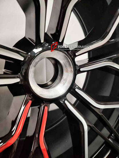 We manufacture premium quality forged motorcycle wheels rims for DUCATI DIAVEL 1200 1260 V4 in any design, size, color.

Wheel sizes (motorcycle spec):

Front: 3.5 x 17

Rear: 8.0 x 17

Finishing: Gloss Black with Machined Face + Gloss Red