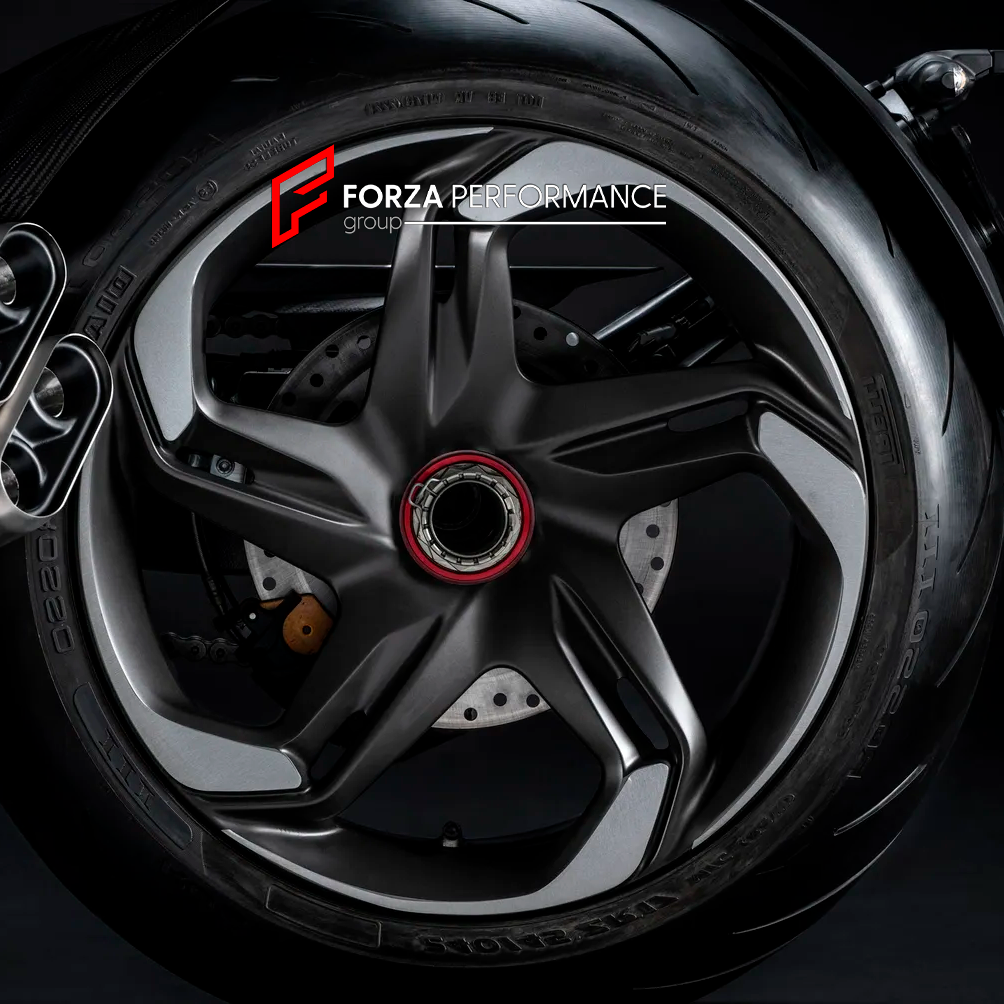 CUSTOM FORGED WHEELS RIMS for DUCATI DIAVEL V4 FORZA PERFORMANCE custom fit OEM BENTLEY BATUR DESIGN