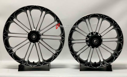 CUSTOM FORGED WHEELS RIMS for HARLEY DAVIDSON FAT BOY HERITAGE CLASSIC LOW RIDER S FAT BOB SOFTAIL SLIM STREET BOB