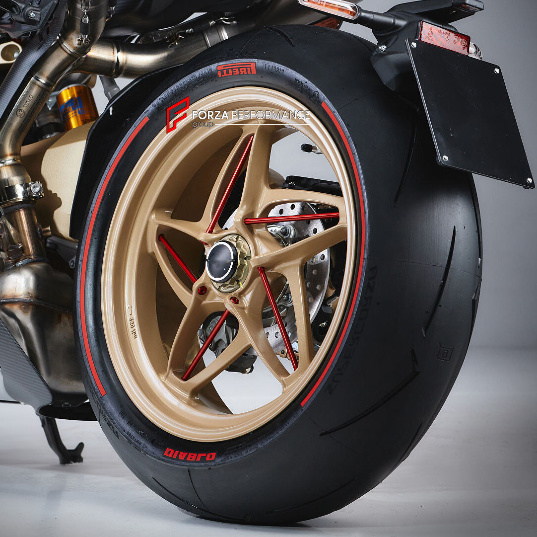 CUSTOM FORGED WHEELS RIMS for MV AGUSTA SUPERVELOCE 1000 SERIE ORO 2023+