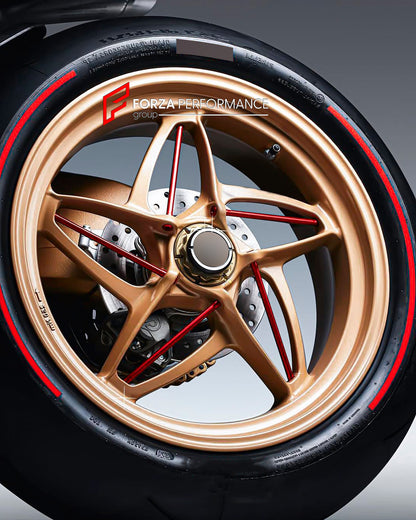 CUSTOM FORGED WHEELS RIMS for MV AGUSTA SUPERVELOCE 1000 SERIE ORO 2023+