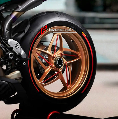 CUSTOM FORGED WHEELS RIMS for MV AGUSTA SUPERVELOCE 1000 SERIE ORO 2023+