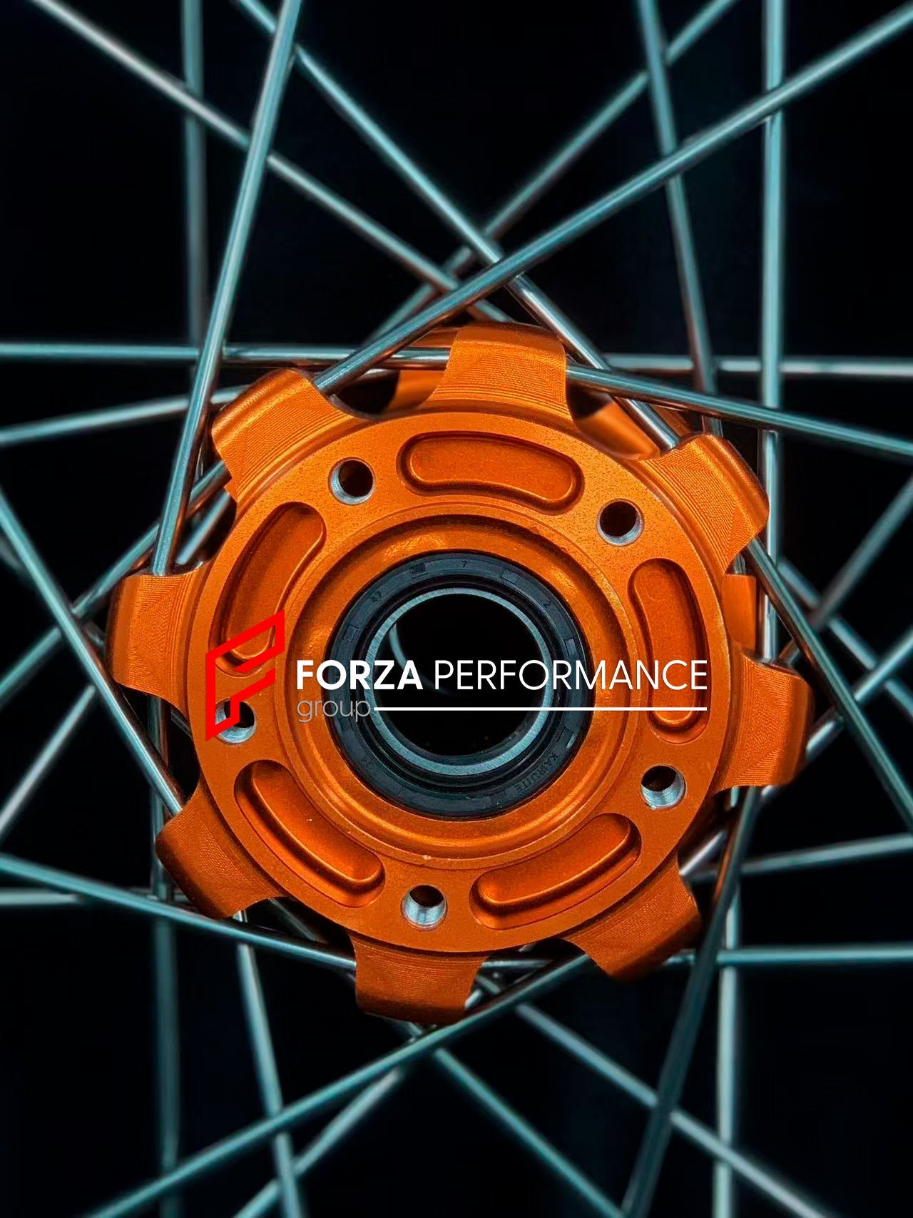 We manufacture premium quality forged motorcycle wheels rims for KTM 1290 in any design, size, color.

Wheel sizes (motorcycle spec):

Front: 3.5 x 17

Rear: 6 x 17

Weight:

Front: 3.9 kg (8.6 lbs)

Rear: 5.55 kg (12.24 lbs)


Finishing: Matt Black with KTM Orange

Forza Performance Group engineers and manufactures each forged motorcycle wheel individually per order. This ensures precise fitment, uncompromised strength, and unique styling. Whether for racing, touring, or daily use — our wheels are built fo