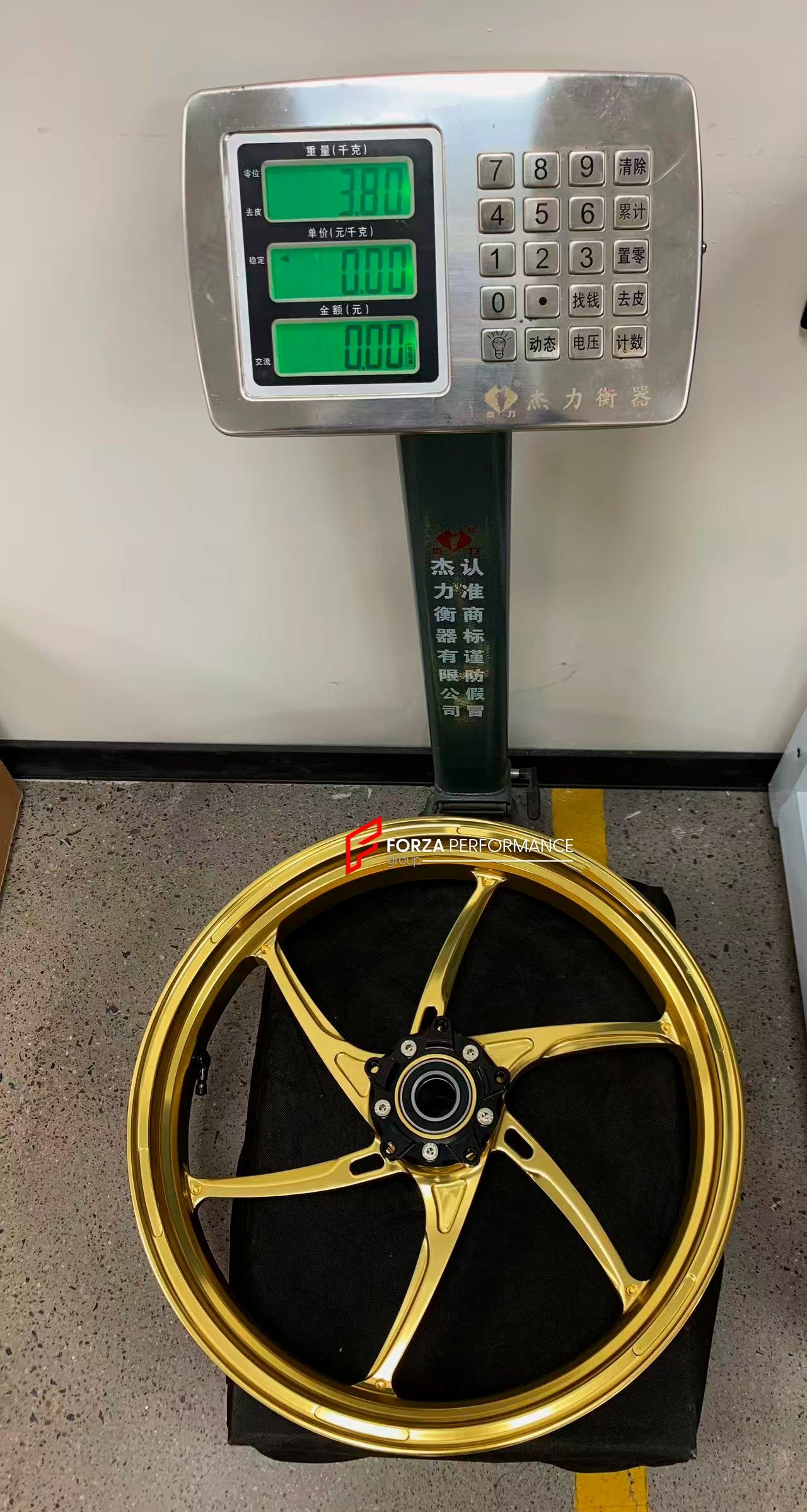 We manufacture premium quality forged motorcycle wheels rims for KAWASAKI ZX6R in any design, size, color.

Wheel sizes (motorcycle spec):

Front: 3.5 x 17

Rear: 5.5 x 17

Weight:

Front: 3.8 kg (8.38 lbs)

Rear: 4.85 kg (10.69 lbs)


Finishing: Gloss Gold

Forza Performance Group engineers and manufactures each forged motorcycle wheel individually per order. This ensures precise fitment, uncompromised strength, and unique styling. Whether for racing, touring, or daily use — our wheels are built for both p