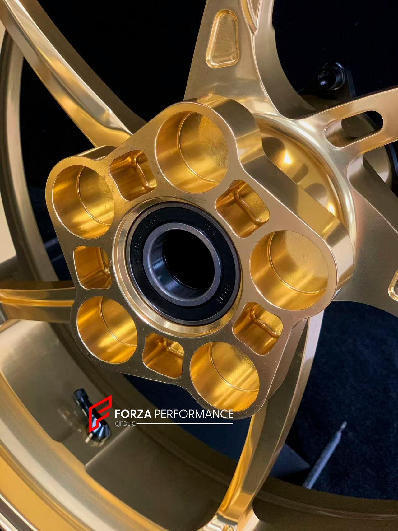 We manufacture premium quality forged motorcycle wheels rims for KAWASAKI ZX6R in any design, size, color.

Wheel sizes (motorcycle spec):

Front: 3.5 x 17

Rear: 5.5 x 17

Weight:

Front: 3.8 kg (8.38 lbs)

Rear: 4.85 kg (10.69 lbs)


Finishing: Gloss Gold

Forza Performance Group engineers and manufactures each forged motorcycle wheel individually per order. This ensures precise fitment, uncompromised strength, and unique styling. Whether for racing, touring, or daily use — our wheels are built for both p