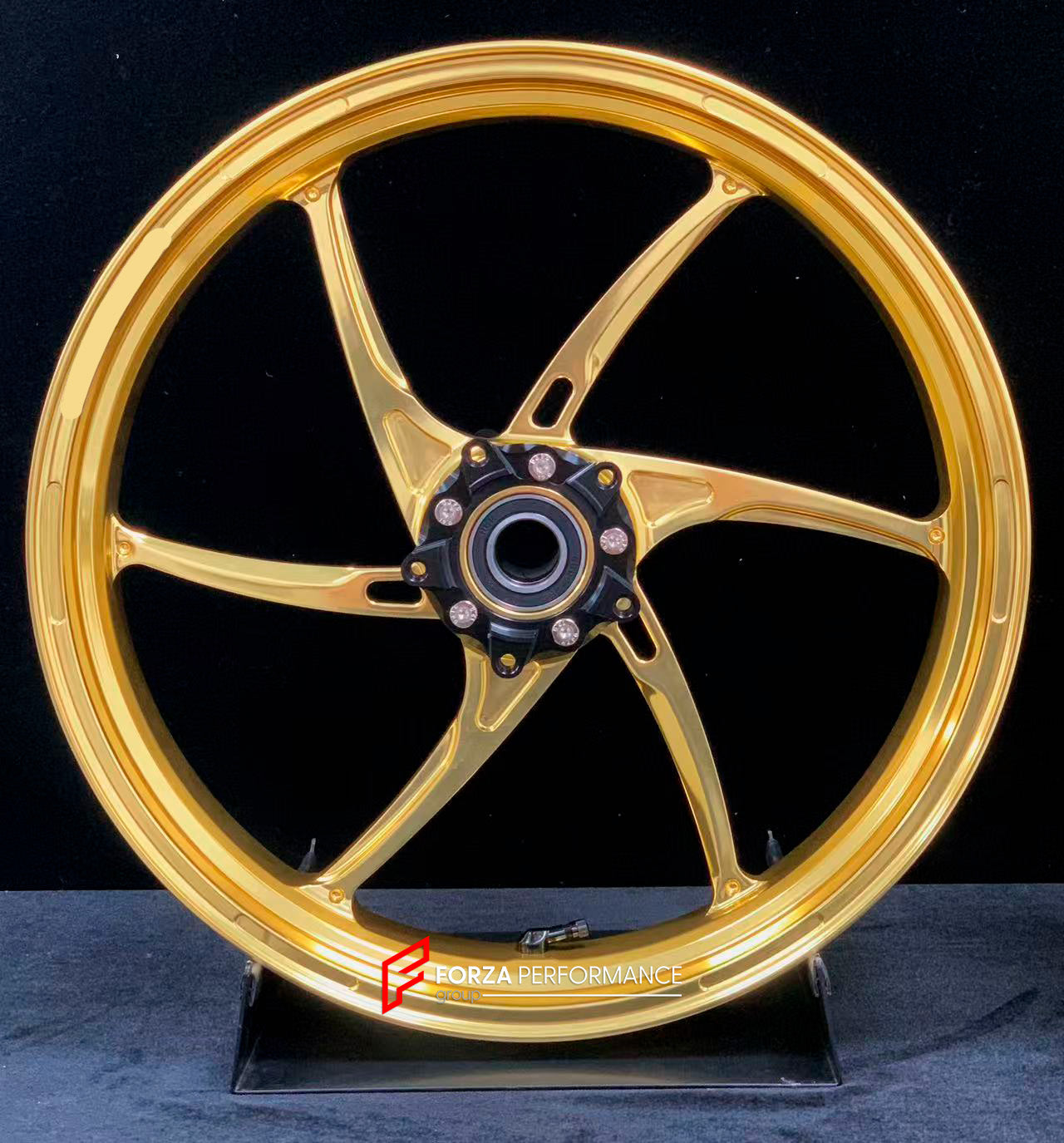 We manufacture premium quality forged motorcycle wheels rims for KAWASAKI ZX6R in any design, size, color.

Wheel sizes (motorcycle spec):

Front: 3.5 x 17

Rear: 5.5 x 17

Weight:

Front: 3.8 kg (8.38 lbs)

Rear: 4.85 kg (10.69 lbs)


Finishing: Gloss Gold

Forza Performance Group engineers and manufactures each forged motorcycle wheel individually per order. This ensures precise fitment, uncompromised strength, and unique styling. Whether for racing, touring, or daily use — our wheels are built for both p