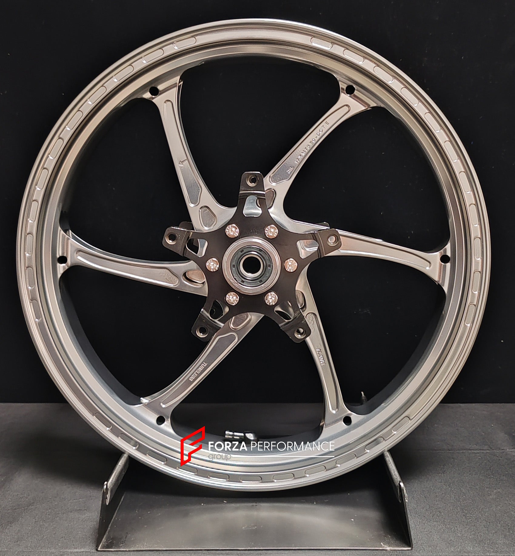 We manufacture premium quality forged motorcycle wheels rims for KAWASAKI ZX4R ZX4RSE in any design, size, color.

Wheel sizes (motorcycle spec):

Front: 3.5 x 17

Rear: 4.5 x 17

Finishing: Satin Silver

Forza Performance Group engineers and manufactures each forged motorcycle wheel individually per order. This ensures precise fitment, uncompromised strength, and unique styling. Whether for racing, touring, or daily use — our wheels are built for both performance and design.