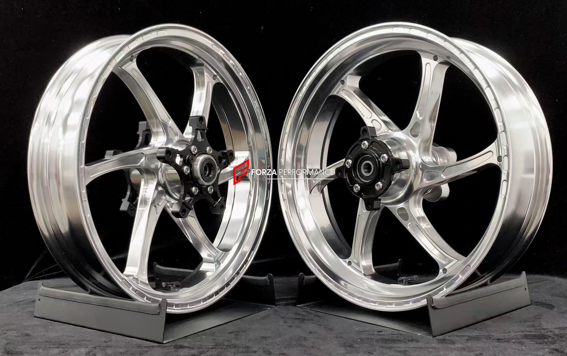 We manufacture premium quality forged motorcycle wheels rims for KAWASAKI ZX4R ZX4RSE in any design, size, color.

Wheel sizes (motorcycle spec):

Front: 3.5 x 17

Rear: 4.5 x 17

Weight:

Front: 4.35 kg (9.59 lbs)

Rear: 4.7 kg (10.36 lbs)


Finishing: Gloss Silver

Forza Performance Group engineers and manufactures each forged motorcycle wheel individually per order. This ensures precise fitment, uncompromised strength, and unique styling. Whether for racing, touring, or daily use — our wheels are built f