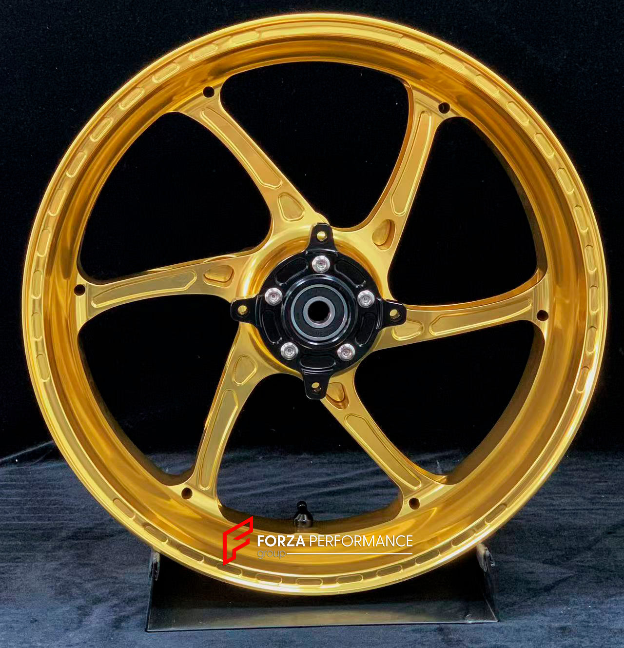 We manufacture premium quality forged motorcycle wheels rims for KAWASAKI ZX4R ZX4RSE in any design, size, color.

Wheel sizes (motorcycle spec):

Front: 3.5 x 17

Rear: 4.5 x 17

Weight:

Front: 4.35 kg (9.59 lbs)

Rear: 4.85 kg (10.69 lbs)


Finishing: Gloss Gold

Forza Performance Group engineers and manufactures each forged motorcycle wheel individually per order. This ensures precise fitment, uncompromised strength, and unique styling. Whether for racing, touring, or daily use — our wheels are built fo