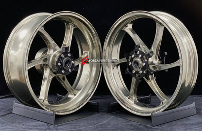We manufacture premium quality forged motorcycle wheels rims for KOVE 450RR in any design, size, color.

Wheel sizes (motorcycle spec):

Front: 3.5 x 17

Rear: 4.5 x 17

Weight:

Front: 4 kg (8.82 lbs)

Rear: 4.6 kg (10.14 lbs)


Finishing: Gloss Bronze

Forza Performance Group engineers and manufactures each forged motorcycle wheel individually per order. This ensures precise fitment, uncompromised strength, and unique styling. Whether for racing, touring, or daily use — our wheels are built for both perfo