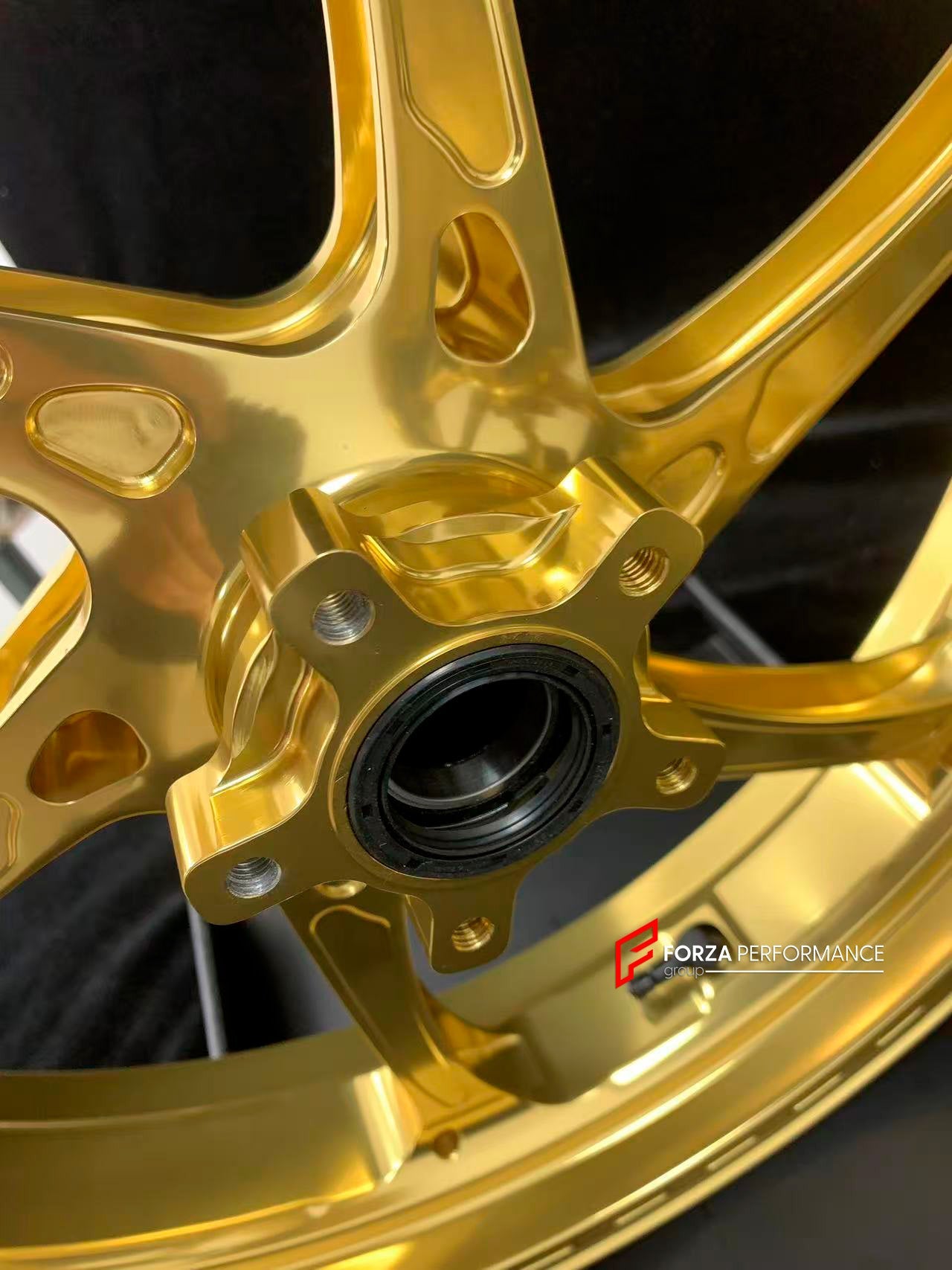 We manufacture premium quality forged motorcycle wheels rims for KTM 790 890 in any design, size, color.

Wheel sizes (motorcycle spec):

Front: 3.5 x 17

Rear: 5.5 x 17

Weight:

Front: 3.25 kg (7.16 lbs)

Rear: 4.65 kg (10.25 lbs)


Finishing: Gloss Gold

Forza Performance Group engineers and manufactures each forged motorcycle wheel individually per order. This ensures precise fitment, uncompromised strength, and unique styling. Whether for racing, touring, or daily use — our wheels are built for both pe