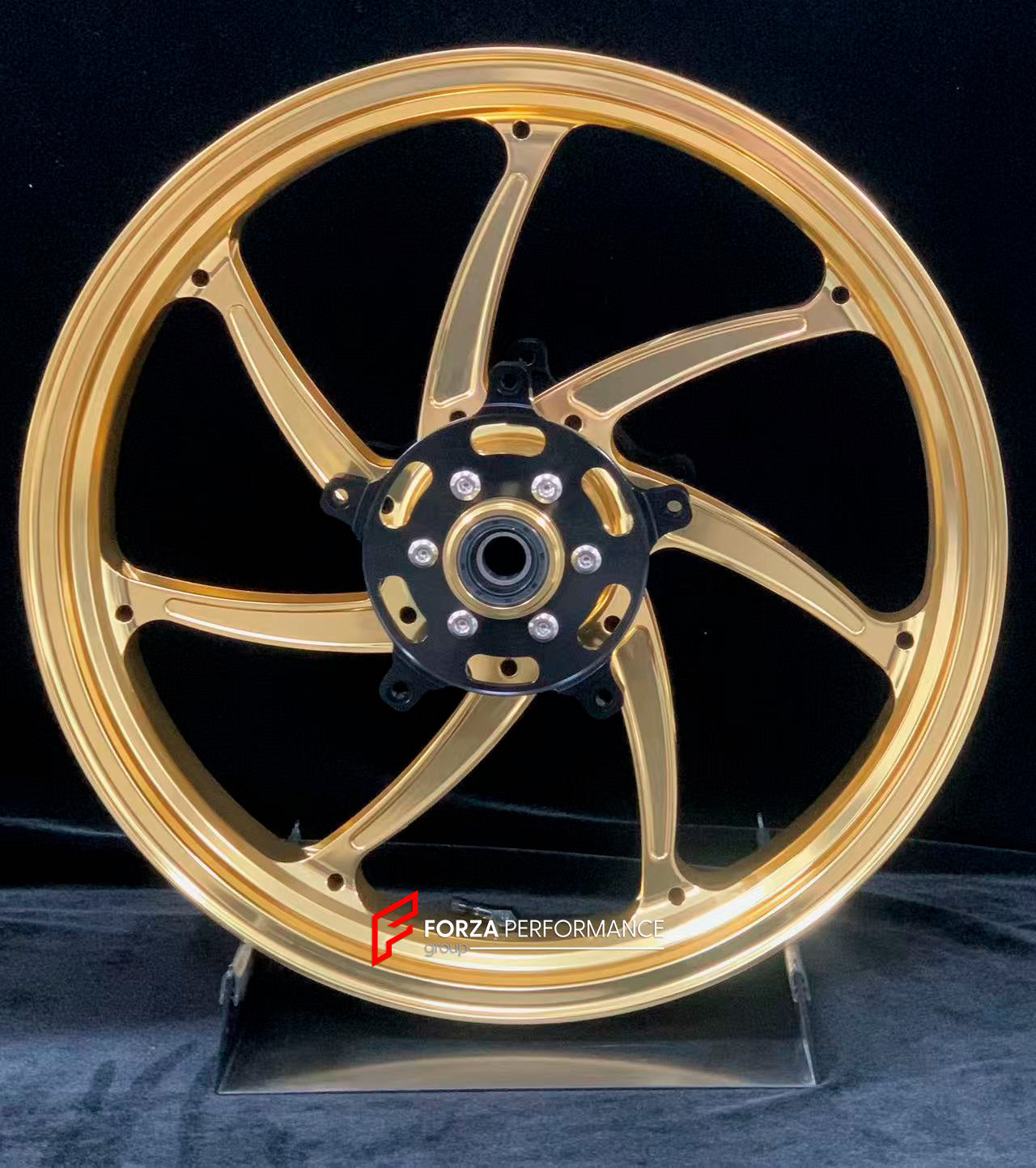 We manufacture premium quality forged motorcycle wheels rims for KAWASAKI NINJA Z900 SE Z900RS in any design, size, color.

Wheel sizes (motorcycle spec):

Front: 3.5 x 17

Rear: 5.5 x 17

Weight:

Front: 4.35 kg (9.48 lbs)

Rear: 4.8 kg (10.58 lbs)


Finishing: Satin Gold

Forza Performance Group engineers and manufactures each forged motorcycle wheel individually per order. This ensures precise fitment, uncompromised strength, and unique styling. Whether for racing, touring, or daily use — our wheels are 