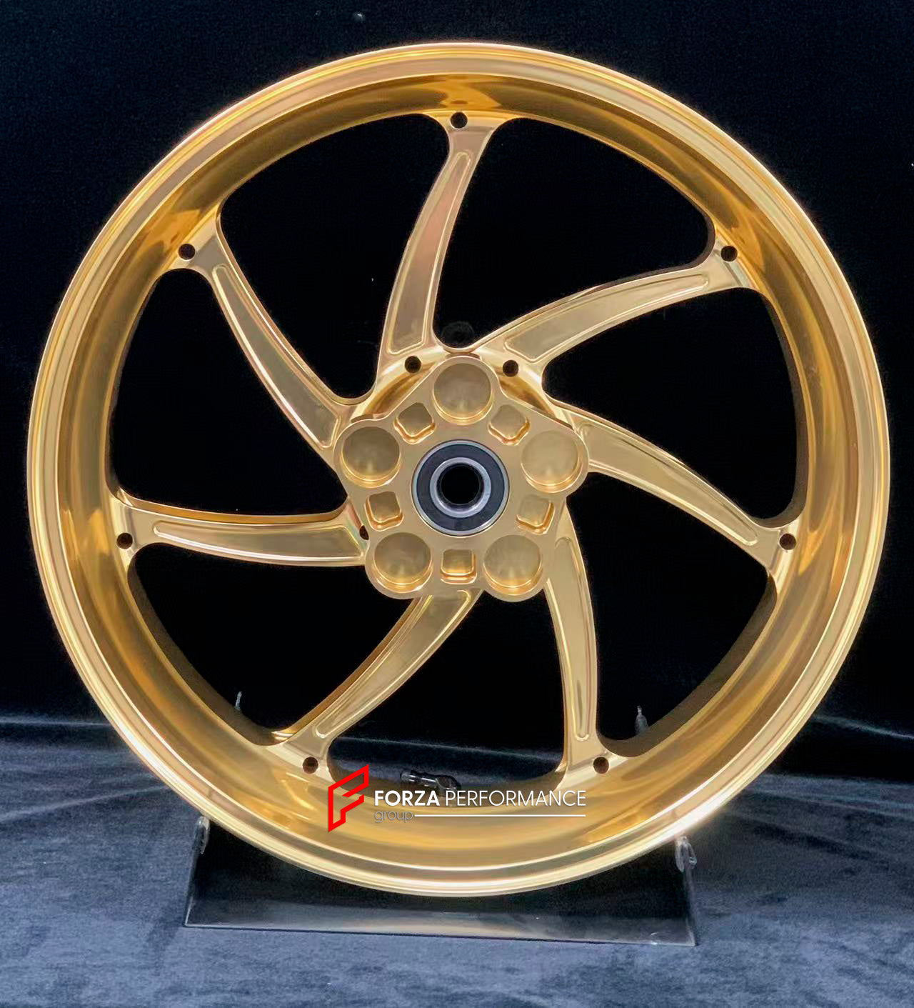 We manufacture premium quality forged motorcycle wheels rims for KAWASAKI NINJA Z900 SE Z900RS in any design, size, color.

Wheel sizes (motorcycle spec):

Front: 3.5 x 17

Rear: 5.5 x 17

Weight:

Front: 4.35 kg (9.48 lbs)

Rear: 4.8 kg (10.58 lbs)


Finishing: Satin Gold

Forza Performance Group engineers and manufactures each forged motorcycle wheel individually per order. This ensures precise fitment, uncompromised strength, and unique styling. Whether for racing, touring, or daily use — our wheels are 