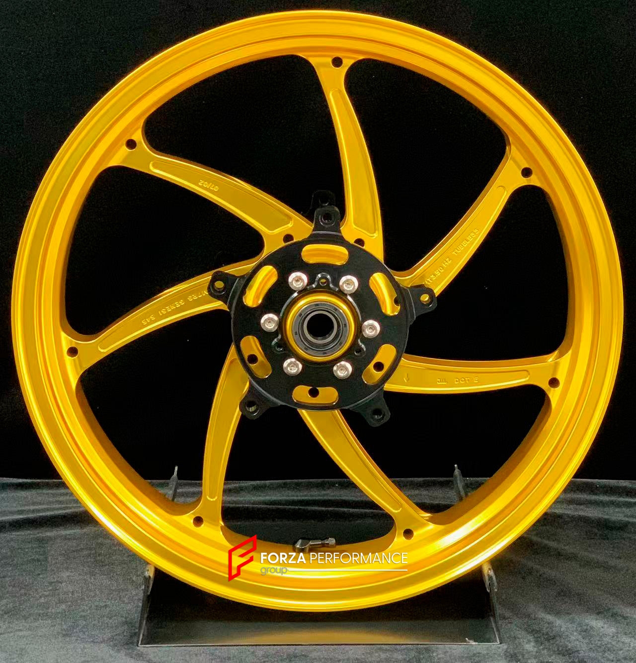 We manufacture premium quality forged motorcycle wheels rims for KAWASAKI NINJA Z900 SE Z900RS in any design, size, color.

Wheel sizes (motorcycle spec):

Front: 3.5 x 17

Rear: 5.5 x 17

Weight:

Front: 4.3 kg (9.48 lbs)

Rear: 4.8 kg (10.58 lbs)


Finishing: Gloss Gold

Forza Performance Group engineers and manufactures each forged motorcycle wheel individually per order. This ensures precise fitment, uncompromised strength, and unique styling. Whether for racing, touring, or daily use — our wheels are b