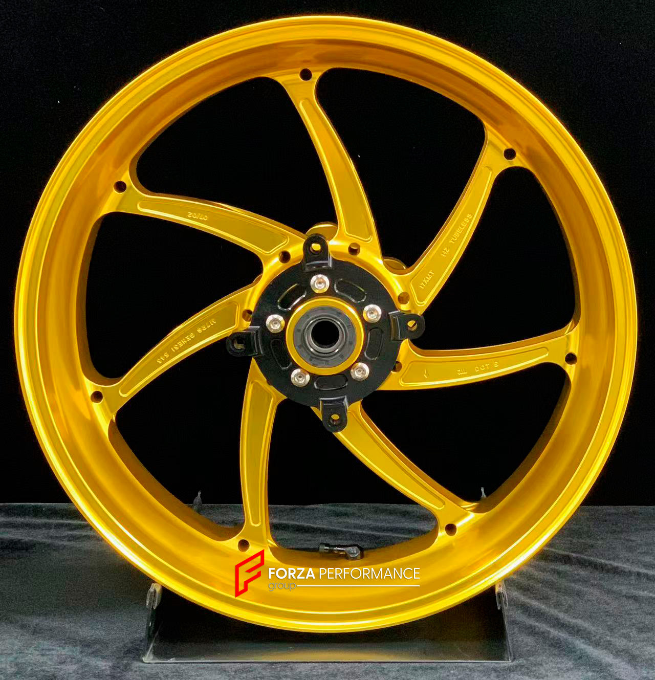 We manufacture premium quality forged motorcycle wheels rims for KAWASAKI NINJA Z900 SE Z900RS in any design, size, color.

Wheel sizes (motorcycle spec):

Front: 3.5 x 17

Rear: 5.5 x 17

Weight:

Front: 4.3 kg (9.48 lbs)

Rear: 4.8 kg (10.58 lbs)


Finishing: Gloss Gold

Forza Performance Group engineers and manufactures each forged motorcycle wheel individually per order. This ensures precise fitment, uncompromised strength, and unique styling. Whether for racing, touring, or daily use — our wheels are b