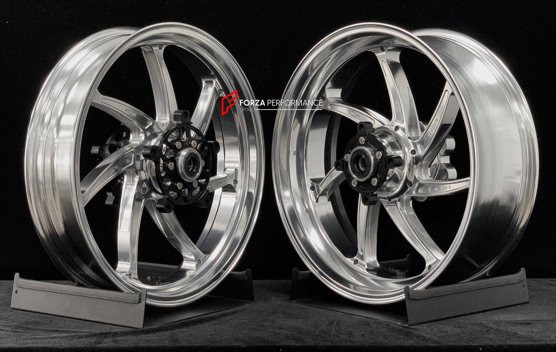 We manufacture premium quality forged motorcycle wheels rims for KAWASAKI ZX4R ZX4RSE in any design, size, color.

Wheel sizes (motorcycle spec):

Front: 3.5 x 17

Rear: 4.5 x 17

Weight:

Front: 4.7 kg (10.36 lbs)

Rear: 4.85 kg (10.69 lbs)


Finishing: Gloss Silver

Forza Performance Group engineers and manufactures each forged motorcycle wheel individually per order. This ensures precise fitment, uncompromised strength, and unique styling. Whether for racing, touring, or daily use — our wheels are built 