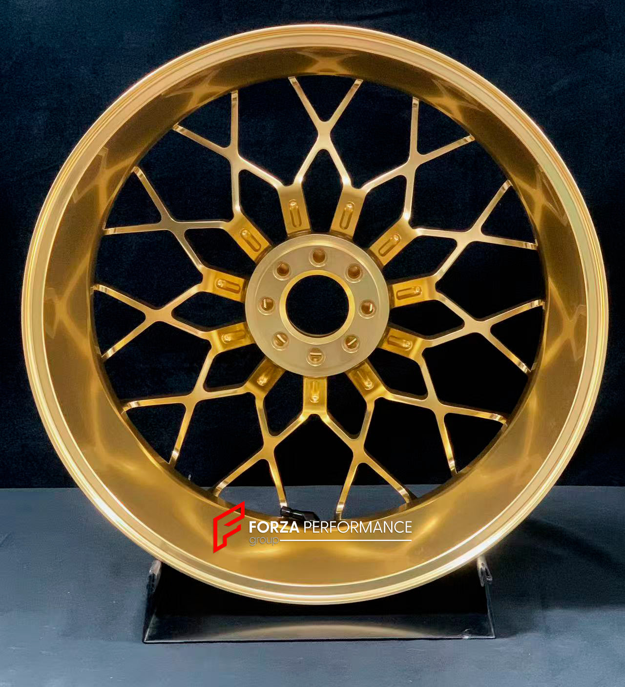 We manufacture premium quality forged motorcycle wheels rims for MV AGUSTA in any design, size, color.

Wheel sizes (motorcycle spec):

Front: 3.5 x 17

Rear: 5.5 x 17

Weight:

Front: 4.15 kg (9.15 lbs)

Rear: 4.85 kg (10.69 lbs)


Finishing: Satin Gold

Forza Performance Group engineers and manufactures each forged motorcycle wheel individually per order. This ensures precise fitment, uncompromised strength, and unique styling. Whether for racing, touring, or daily use — our wheels are built for both perf