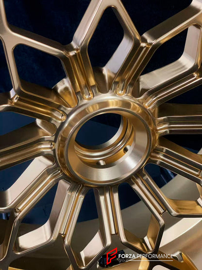 We manufacture premium quality forged motorcycle wheels rims for MV AGUSTA in any design, size, color.

Wheel sizes (motorcycle spec):

Front: 3.5 x 17

Rear: 5.5 x 17

Weight:

Front: 4.15 kg (9.15 lbs)

Rear: 4.85 kg (10.69 lbs)


Finishing: Satin Gold

Forza Performance Group engineers and manufactures each forged motorcycle wheel individually per order. This ensures precise fitment, uncompromised strength, and unique styling. Whether for racing, touring, or daily use — our wheels are built for both perf