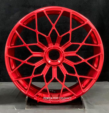 We manufacture premium quality forged motorcycle wheels rims for MV AGUSTA in any design, size, color.

Wheel sizes (motorcycle spec):

Front: 3.5 x 17

Rear: 5.5 x 17

Weight:

Front: 4.25 kg (9.37 lbs)

Rear: 4.9 kg (10.8 lbs)


Finishing Gloss Red

Forza Performance Group engineers and manufactures each forged motorcycle wheel individually per order. This ensures precise fitment, uncompromised strength, and unique styling. Whether for racing, touring, or daily use — our wheels are built for both performa