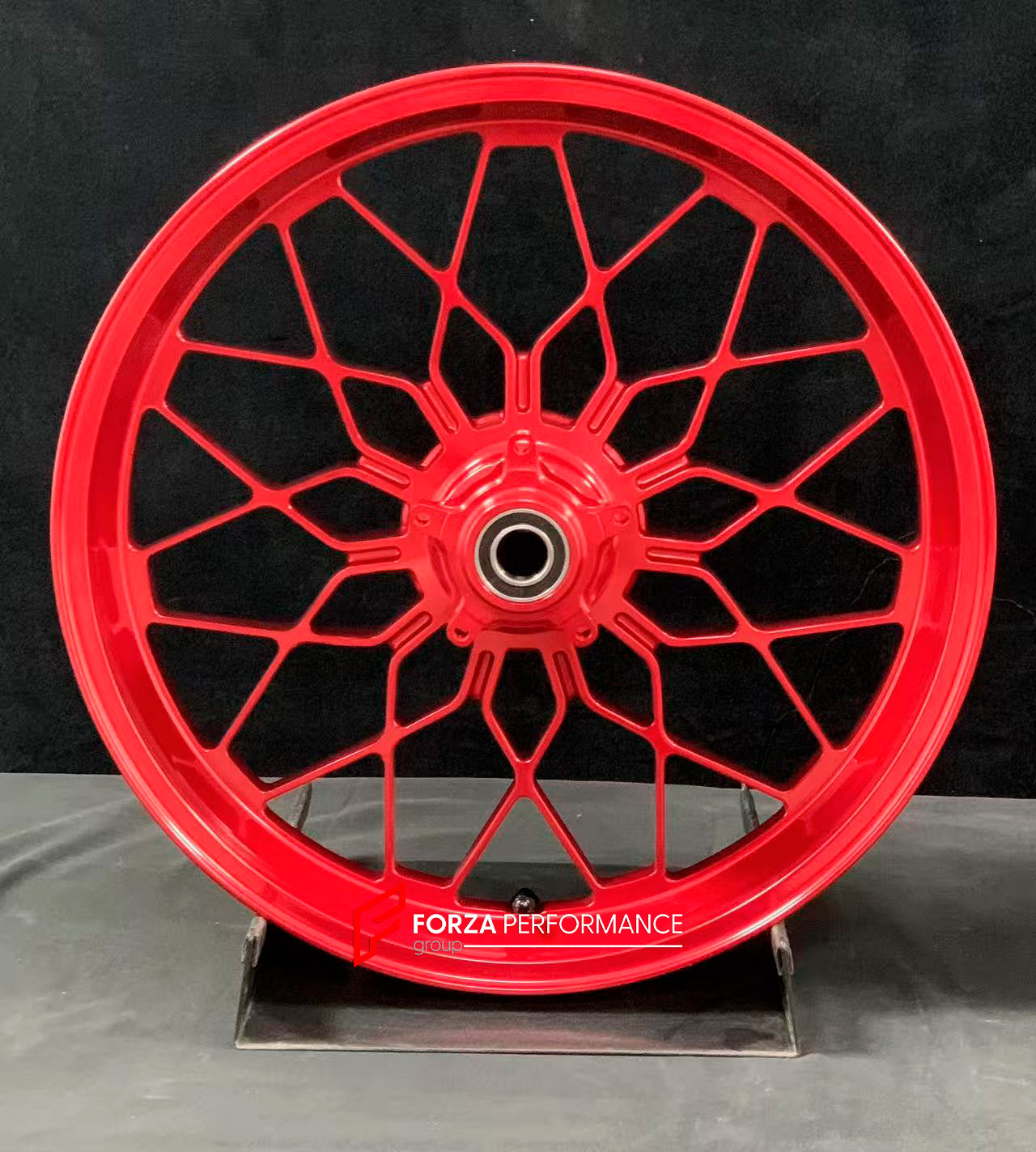 We manufacture premium quality forged motorcycle wheels rims for MV AGUSTA in any design, size, color.

Wheel sizes (motorcycle spec):

Front: 3.5 x 17

Rear: 5.5 x 17

Weight:

Front: 4.25 kg (9.37 lbs)

Rear: 4.9 kg (10.8 lbs)


Finishing Gloss Red

Forza Performance Group engineers and manufactures each forged motorcycle wheel individually per order. This ensures precise fitment, uncompromised strength, and unique styling. Whether for racing, touring, or daily use — our wheels are built for both performa