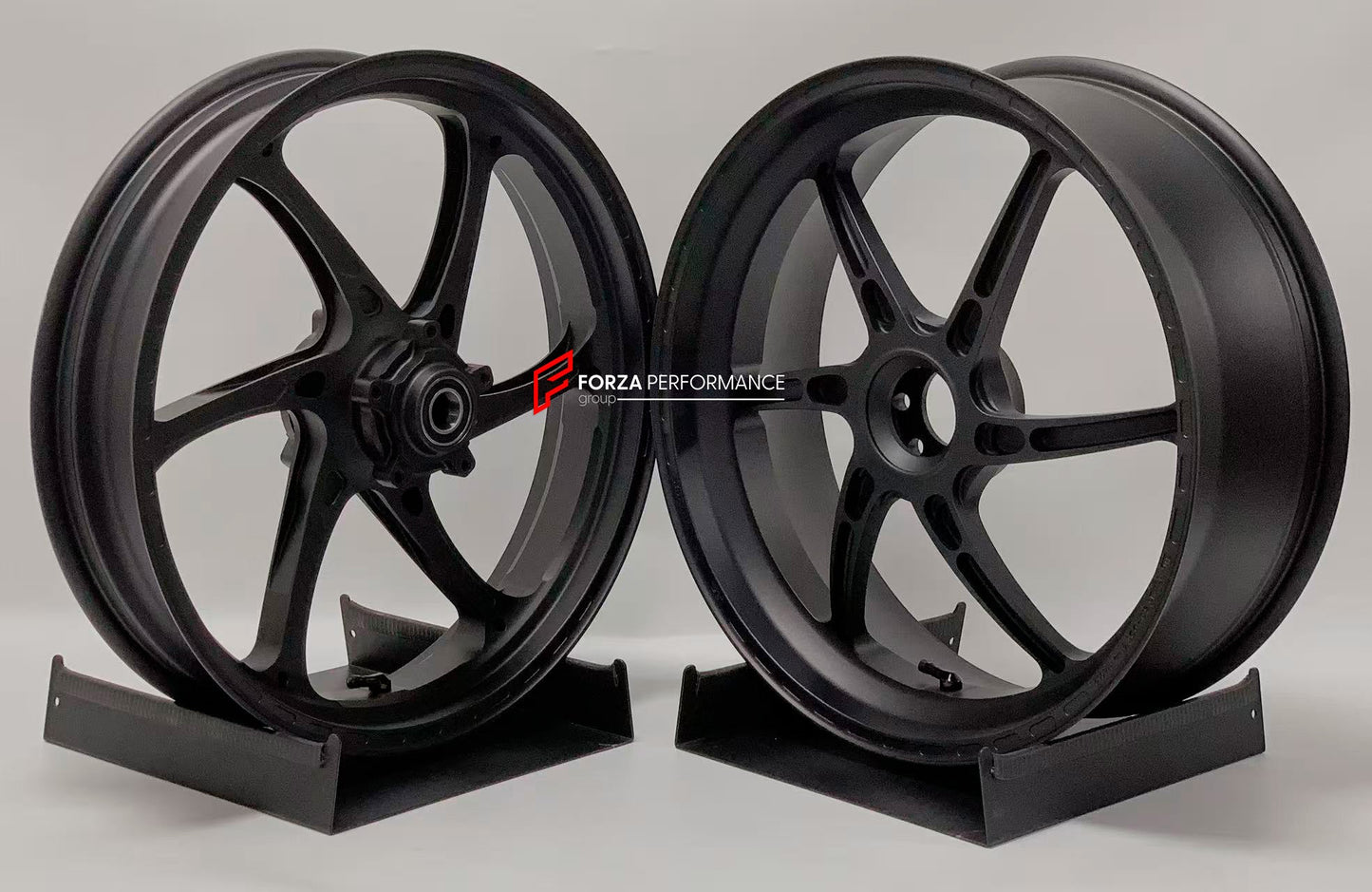 We manufacture premium quality forged motorcycle wheels rims for MV AGUSTA in any design, size, color.

Wheel sizes (motorcycle spec):

Front: 3.5 x 17

Rear: 5.5 x 17

Weight:

Front: 3.7 kg (8.16 lbs)

Rear: 3.65 kg (8.05 lbs)


Finishing: Matt Black

Forza Performance Group engineers and manufactures each forged motorcycle wheel individually per order. This ensures precise fitment, uncompromised strength, and unique styling. Whether for racing, touring, or daily use — our wheels are built for both perfor