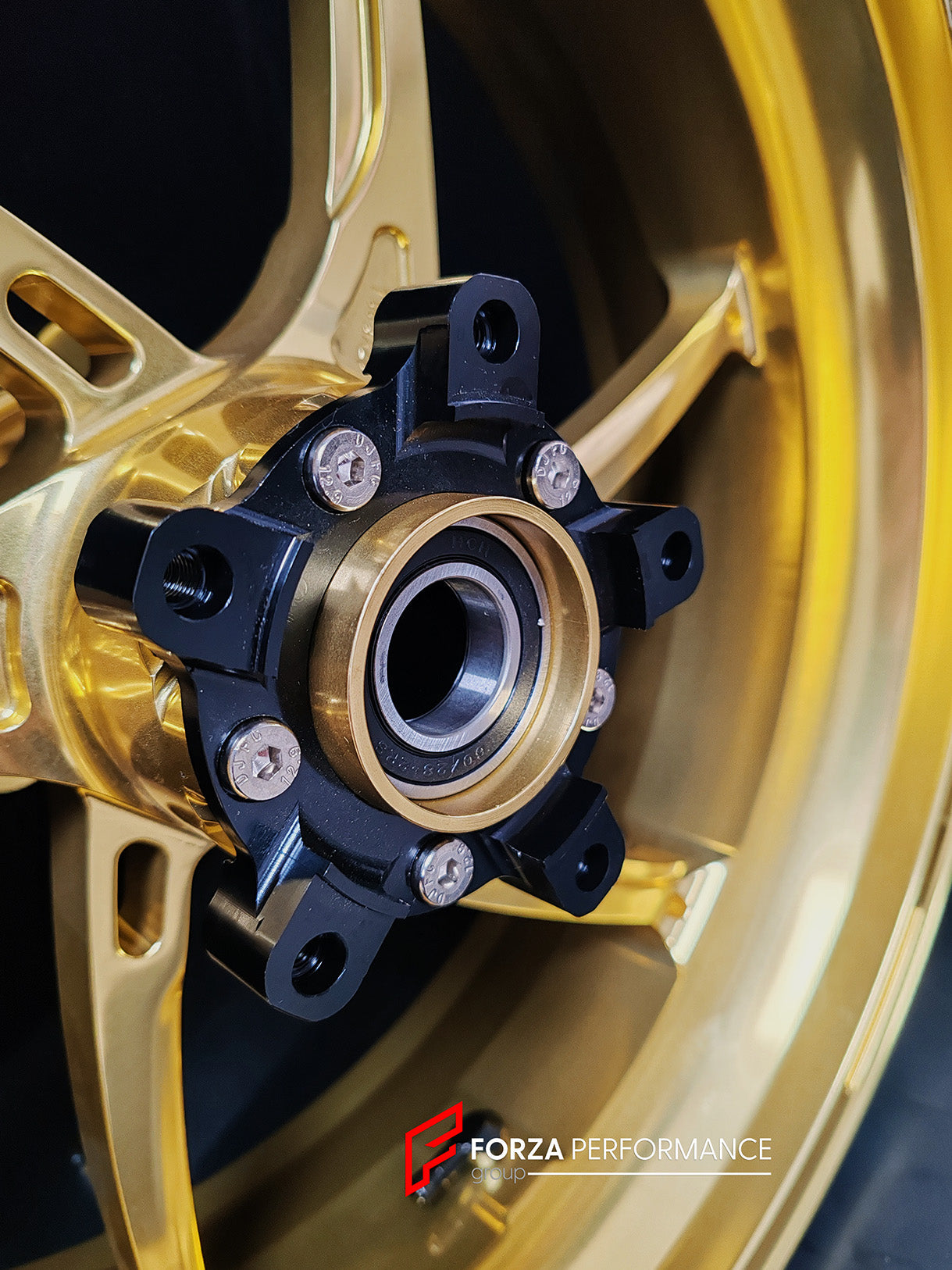 We manufacture premium quality forged motorcycle wheels rims for QJMOTOR in any design, size, color.

Wheel sizes (motorcycle spec):

Front: 3.5 x 17

Rear: 6 x 17

Weight:

Front: 3.9 kg (8.6 lbs)

Rear: 4.95 kg (10.91 lbs)


Finishing: Satin Gold

Forza Performance Group engineers and manufactures each forged motorcycle wheel individually per order. This ensures precise fitment, uncompromised strength, and unique styling. Whether for racing, touring, or daily use — our wheels are built for both performanc