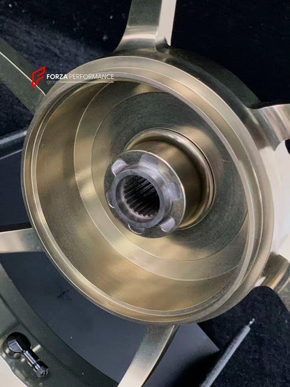 We manufacture premium quality forged motorcycle wheels rims for YAMAHA in any design, size, color.

Wheel sizes (motorcycle spec):

Front: 2.5 x 14

Rear: 3.5 x 14

Weight:

Front: 2.7 kg (5.95 lbs)

Rear: 2.85 kg (6.28 lbs)


Finishing: Gloss Bronze

Forza Performance Group engineers and manufactures each forged motorcycle wheel individually per order. This ensures precise fitment, uncompromised strength, and unique styling. Whether for racing, touring, or daily use — our wheels are built for both perform