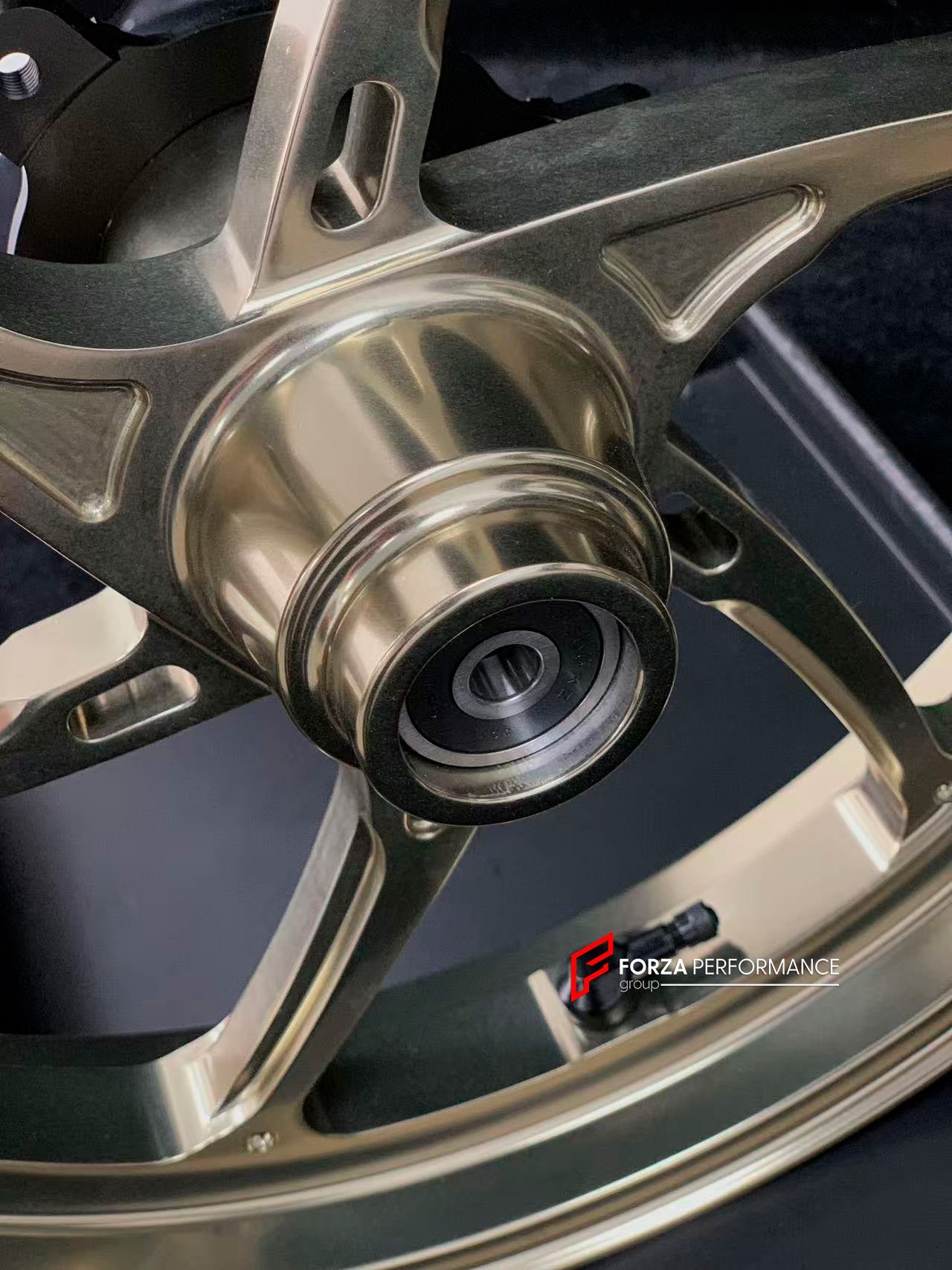 We manufacture premium quality forged motorcycle wheels rims for YAMAHA in any design, size, color.

Wheel sizes (motorcycle spec):

Front: 2.5 x 14

Rear: 3.5 x 14

Weight:

Front: 2.7 kg (5.95 lbs)

Rear: 2.85 kg (6.28 lbs)


Finishing: Gloss Bronze

Forza Performance Group engineers and manufactures each forged motorcycle wheel individually per order. This ensures precise fitment, uncompromised strength, and unique styling. Whether for racing, touring, or daily use — our wheels are built for both perform