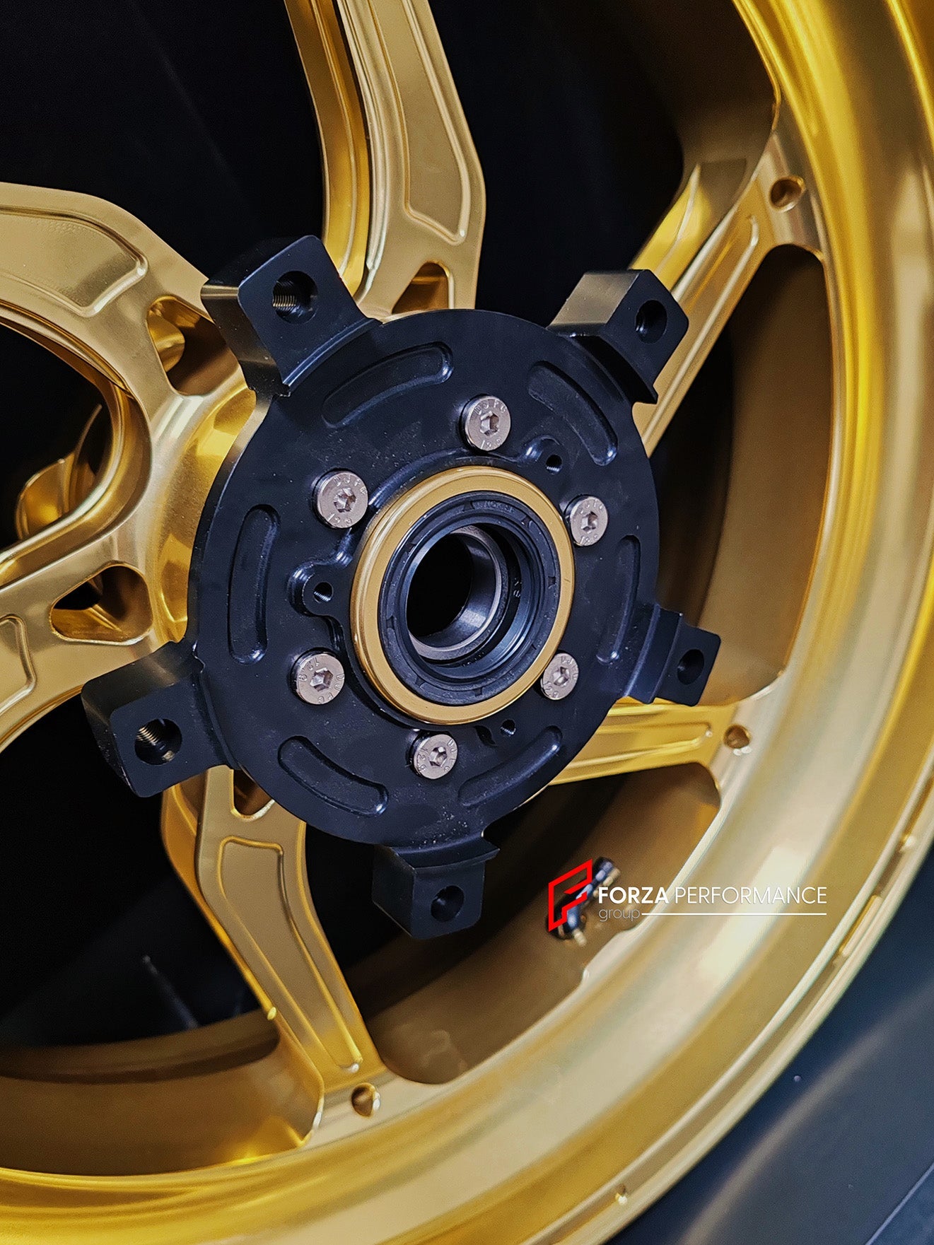 We manufacture premium quality forged motorcycle wheels rims for SUZUKI HAYABUSA in any design, size, color.

Wheel sizes (motorcycle spec):

Front: 3.5 x 17

Rear: 6 x 17

Weight:

Front: 4.65 kg (10.25 lbs)

Rear: 5.4 kg (11.9 lbs)


Finishing: Satin Gold

Forza Performance Group engineers and manufactures each forged motorcycle wheel individually per order. This ensures precise fitment, uncompromised strength, and unique styling. Whether for racing, touring, or daily use — our wheels are built for both p