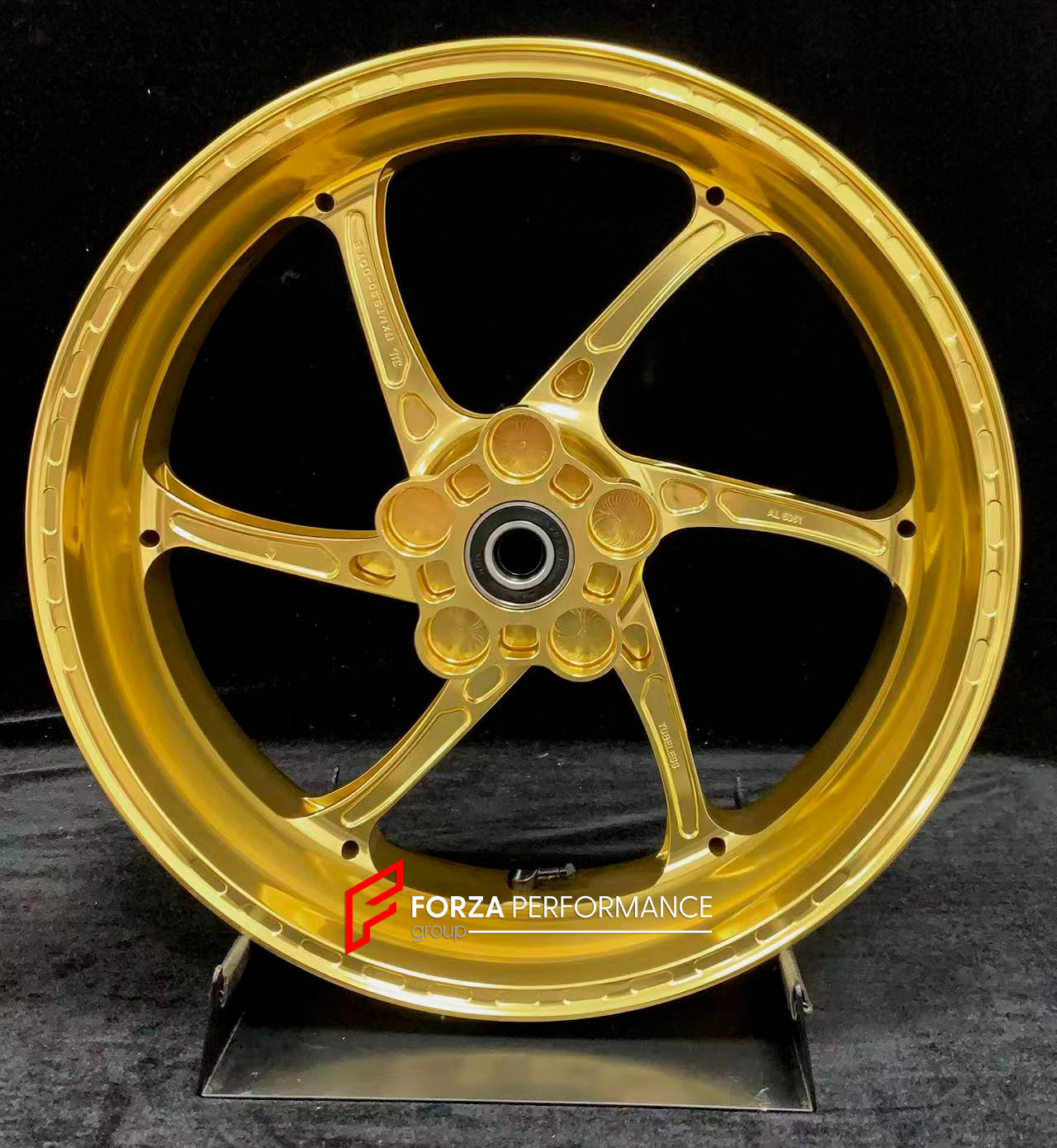 We manufacture premium quality forged motorcycle wheels rims for TRIUMPH in any design, size, color.

Wheel sizes (motorcycle spec):

Front: 3.5 x 17

Rear: 5.5 x 17

Weight:

Front: 3.9 kg (8.6 lbs)

Rear: 4.8 kg (10.58 lbs)


Finishing: Gloss Black

Forza Performance Group engineers and manufactures each forged motorcycle wheel individually per order. This ensures precise fitment, uncompromised strength, and unique styling. Whether for racing, touring, or daily use — our wheels are built for both performa