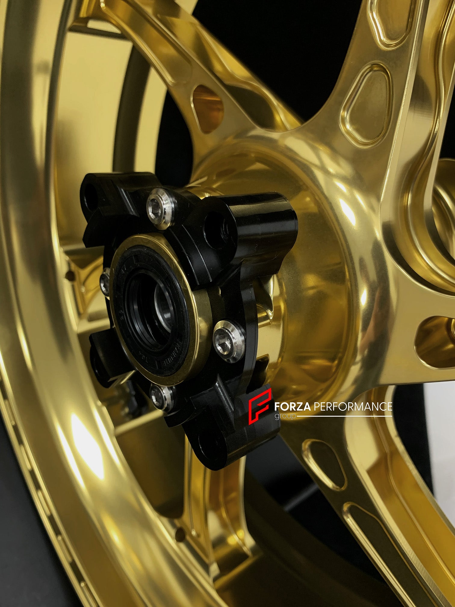 We manufacture premium quality forged motorcycle wheels rims for TRIUMPH in any design, size, color.

Wheel sizes (motorcycle spec):

Front: 3.5 x 17

Rear: 5.5 x 17

Weight:

Front: 3.9 kg (8.6 lbs)

Rear: 4.8 kg (10.58 lbs)


Finishing: Gloss Black

Forza Performance Group engineers and manufactures each forged motorcycle wheel individually per order. This ensures precise fitment, uncompromised strength, and unique styling. Whether for racing, touring, or daily use — our wheels are built for both performa