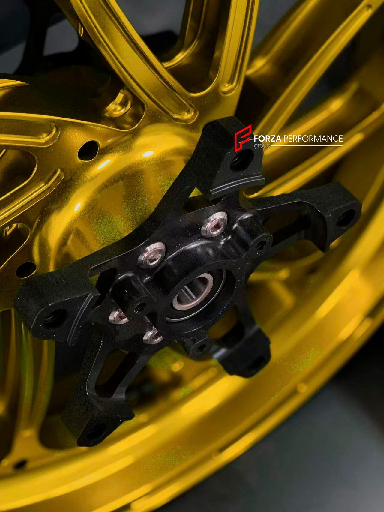 We manufacture premium quality forged motorcycle wheels rims for YAMAHA in any design, size, color.

Wheel sizes (motorcycle spec):

Front: 3.5 x 15

Rear: 4 x 14

Weight:

Front: 3.95 kg (8.71 lbs)

Rear: 3.8 kg (8.38 lbs)

Finishing: Gloss Gold

Forza Performance Group engineers and manufactures each forged motorcycle wheel individually per order. This ensures precise fitment, uncompromised strength, and unique styling. Whether for racing, touring, or daily use — our wheels are built for both performance 