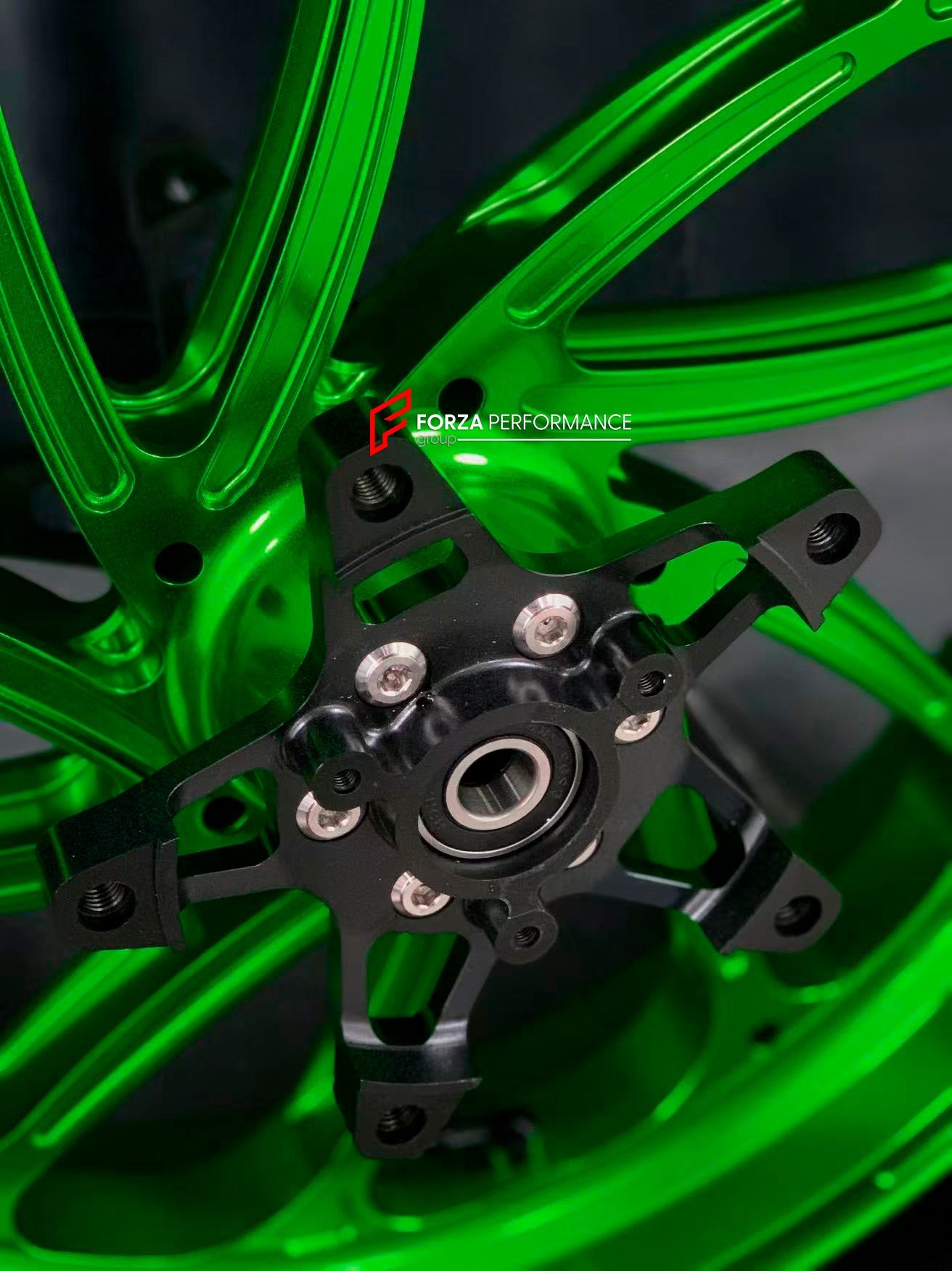 We manufacture premium quality forged motorcycle wheels rims for YAMAHA in any design, size, color.

Wheel sizes (motorcycle spec):

Front: 3.5 x 15

Rear: 4 x 14

Weight:

Front: 3.95 kg (8.71 lbs)

Rear: 3.8 kg (8.38 lbs)


Finishing: Gloss Green

Forza Performance Group engineers and manufactures each forged motorcycle wheel individually per order. This ensures precise fitment, uncompromised strength, and unique styling. Whether for racing, touring, or daily use — our wheels are built for both performanc