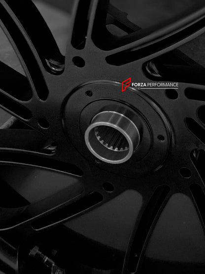We manufacture premium quality forged motorcycle wheels rims for YAMAHA in any design, size, color.

Wheel sizes (motorcycle spec):

Front: 3.5 x 15

Rear: 4 x 14

Weight:

Front: 3.95 kg (8.71 lbs)

Rear: 3.8 kg (8.38 lbs)


Finishing: Satin Black

Forza Performance Group engineers and manufactures each forged motorcycle wheel individually per order. This ensures precise fitment, uncompromised strength, and unique styling. Whether for racing, touring, or daily use — our wheels are built for both performanc