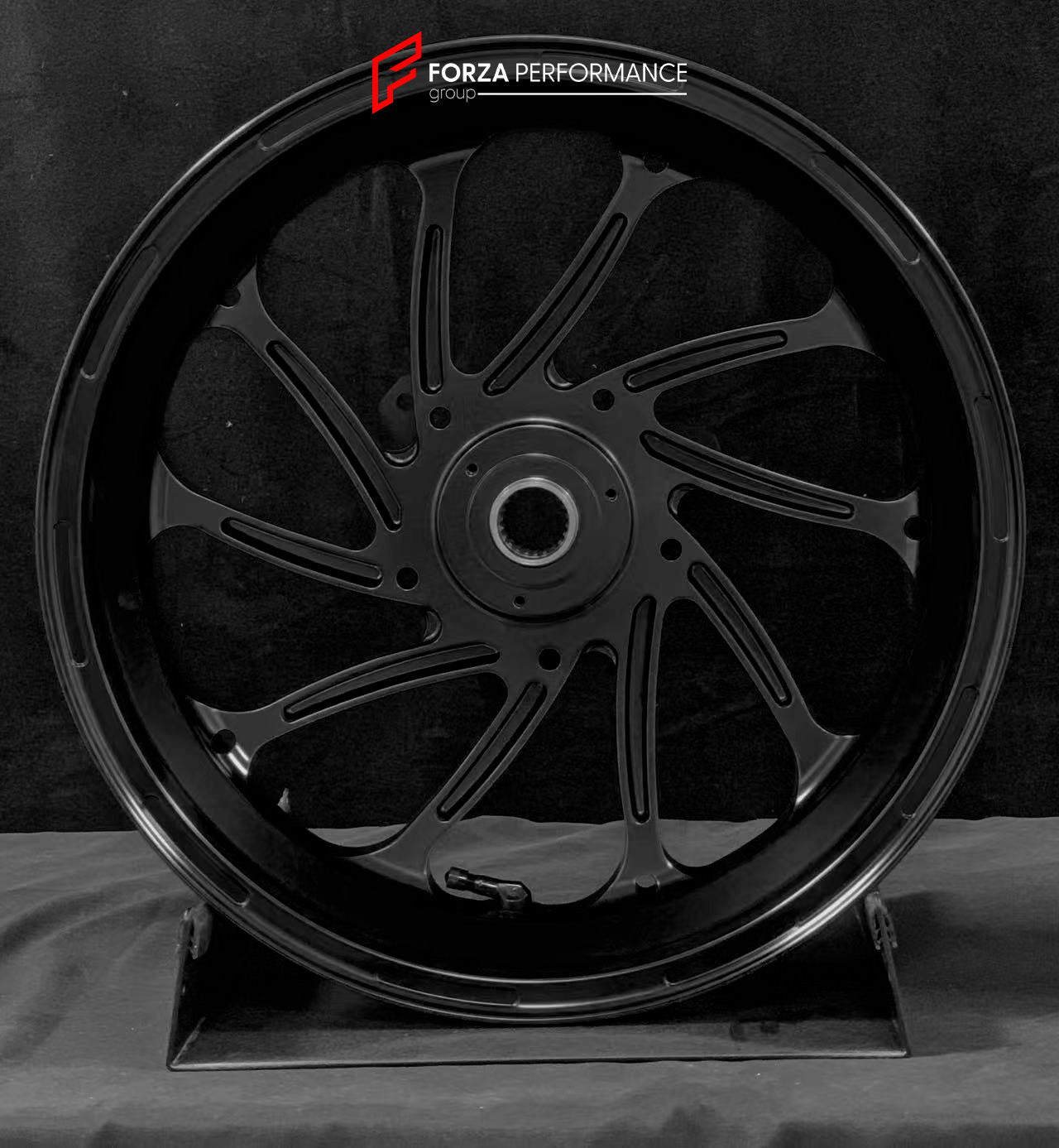 We manufacture premium quality forged motorcycle wheels rims for YAMAHA in any design, size, color.

Wheel sizes (motorcycle spec):

Front: 3.5 x 15

Rear: 4 x 14

Weight:

Front: 3.95 kg (8.71 lbs)

Rear: 3.8 kg (8.38 lbs)


Finishing: Satin Black

Forza Performance Group engineers and manufactures each forged motorcycle wheel individually per order. This ensures precise fitment, uncompromised strength, and unique styling. Whether for racing, touring, or daily use — our wheels are built for both performanc