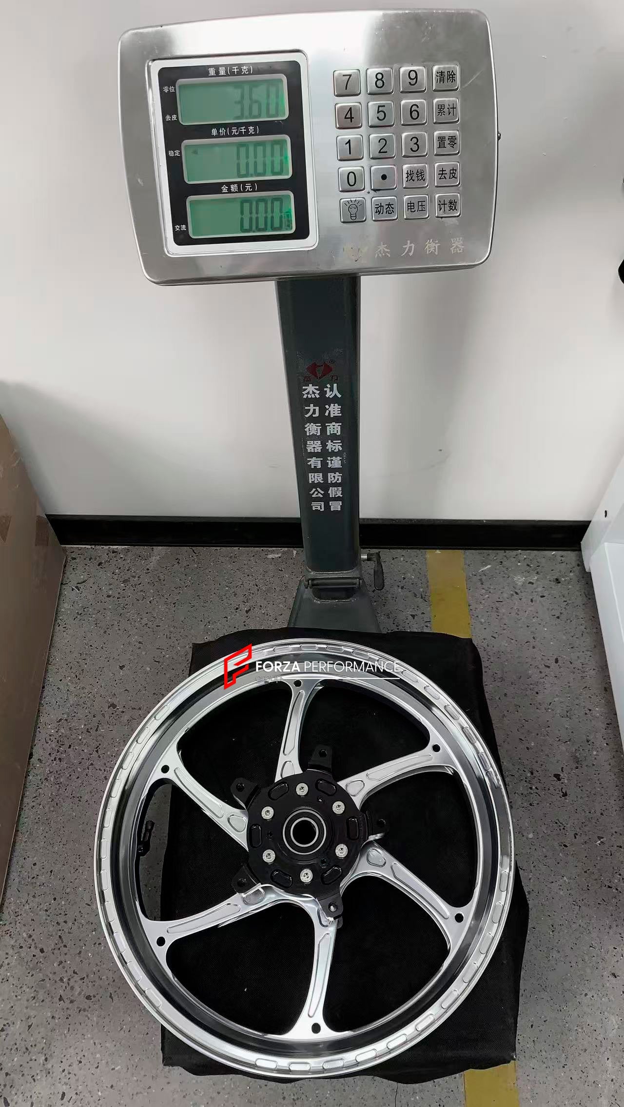 We manufacture premium quality forged motorcycle wheels rims for YAMAHA in any design, size, color.

Wheel sizes (motorcycle spec):

Front: 3.5 x 15

Rear: 4.5 x 15

Weight:

Front: 3.6 kg (7.94 lbs)

Rear: 4.75 kg (10.47 lbs)


Finishing: Gloss Silver

Forza Performance Group engineers and manufactures each forged motorcycle wheel individually per order. This ensures precise fitment, uncompromised strength, and unique styling. Whether for racing, touring, or daily use — our wheels are built for both perfor